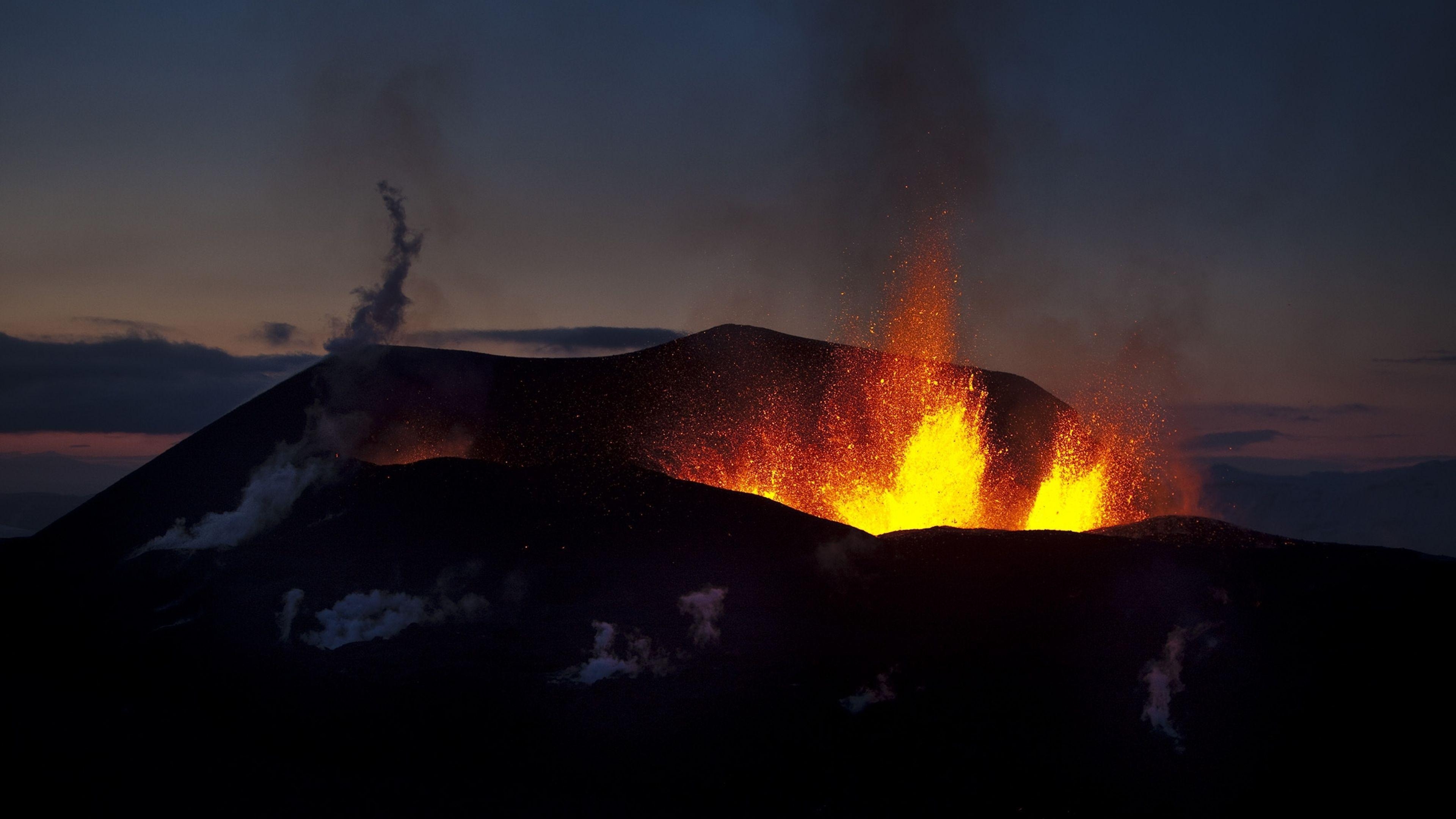 マサヤ火山, ニカラグアの溶岩, 4K壁紙, ダウンロード