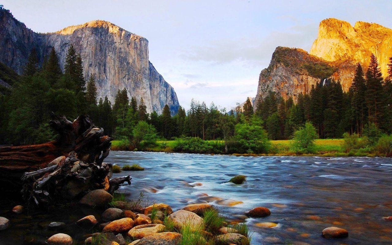 壁紙カリフォルニア, ヨセミテ, 自然, 風景