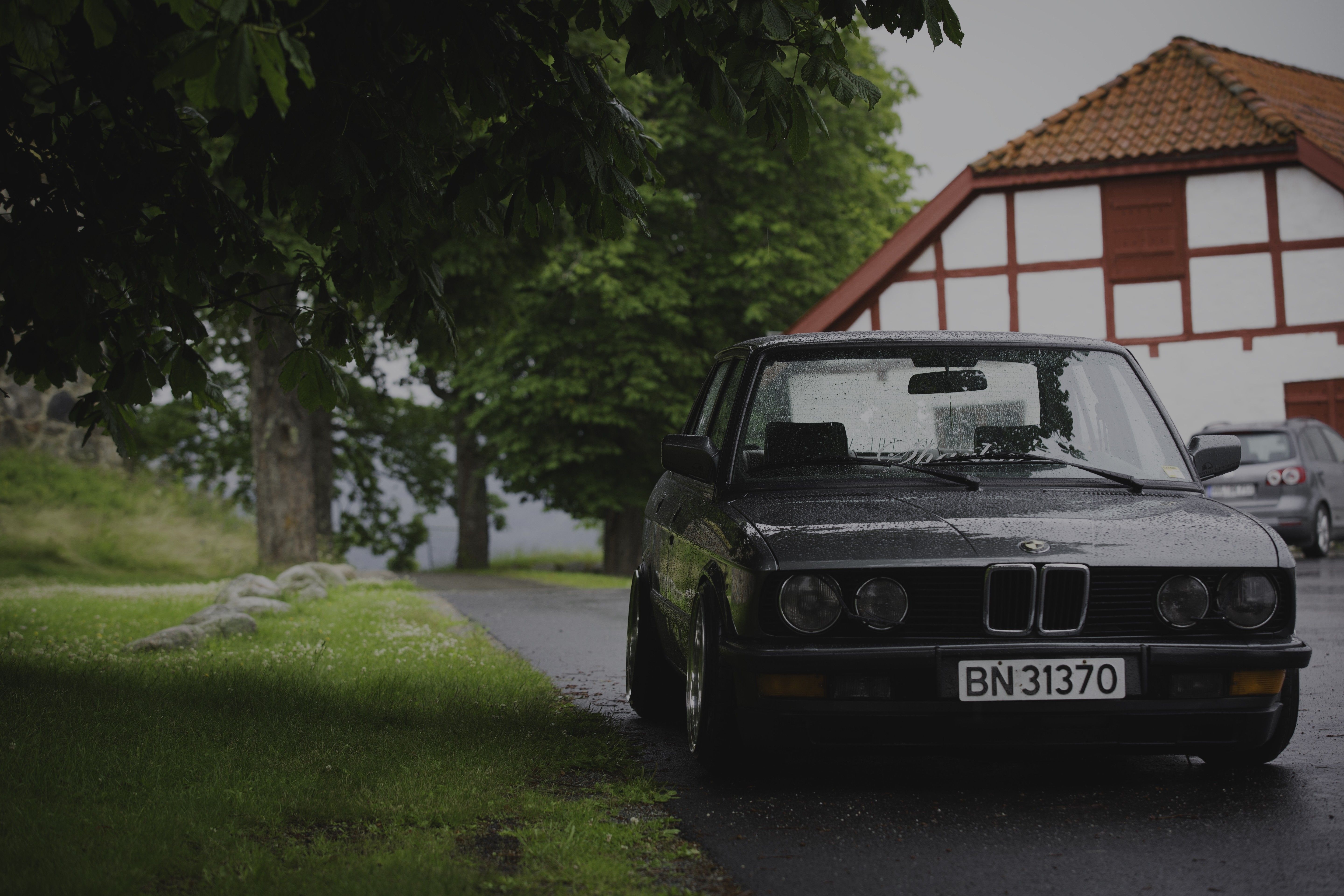 BMW E28, ノルウェー, 夏, stanceworks