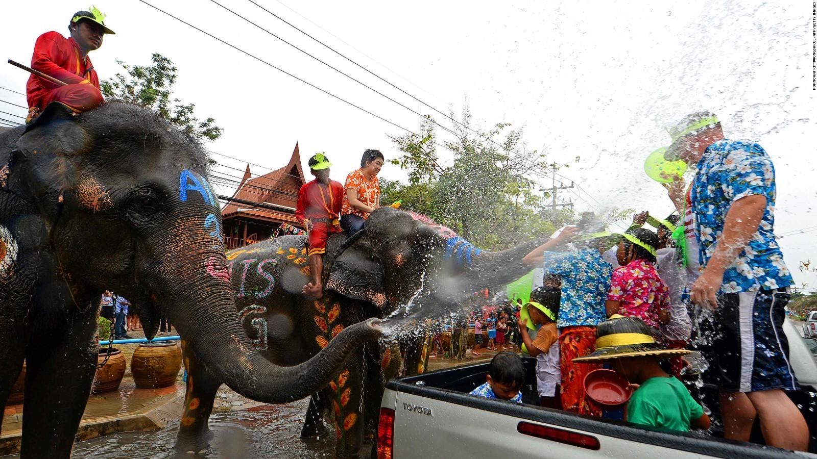 ソンクラーン, 世界最大, 水掛祭り, 旅行ヒント