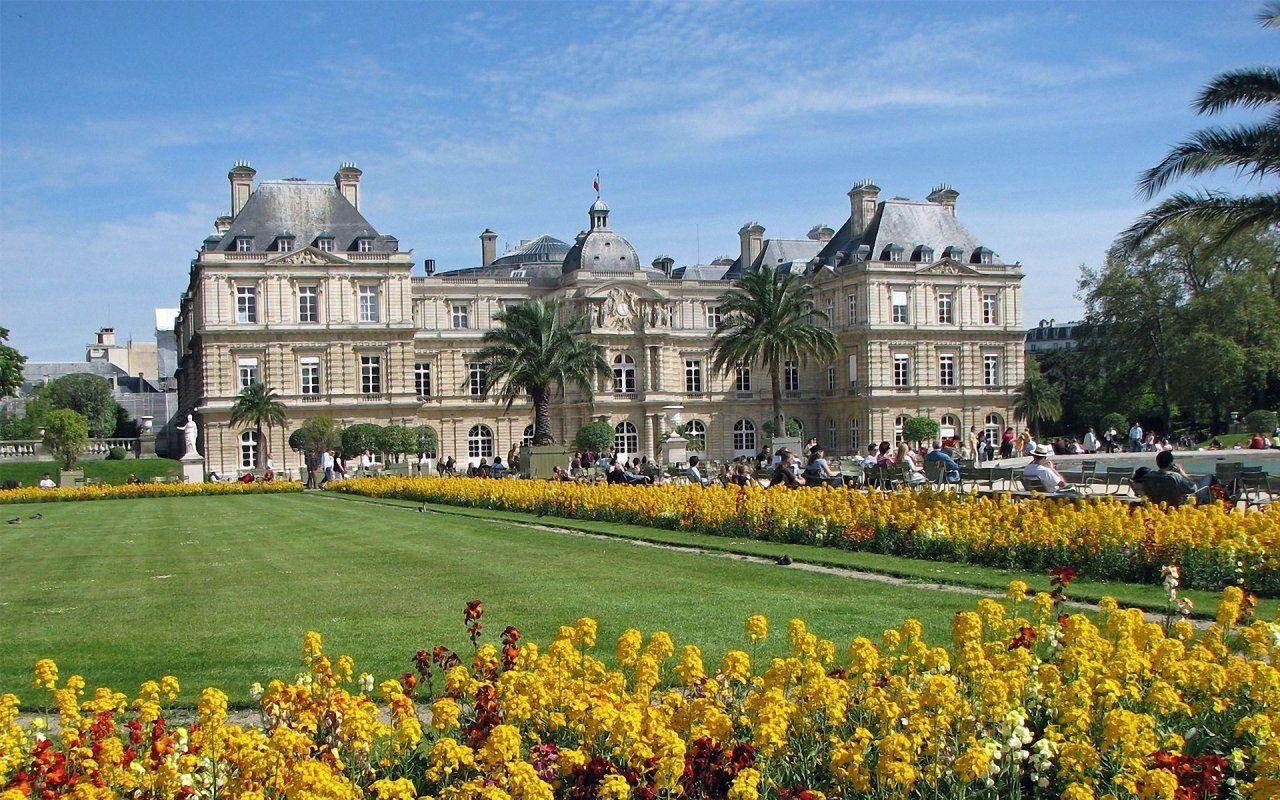 フランス, ルクセンブルク庭園, パリ, 壁紙