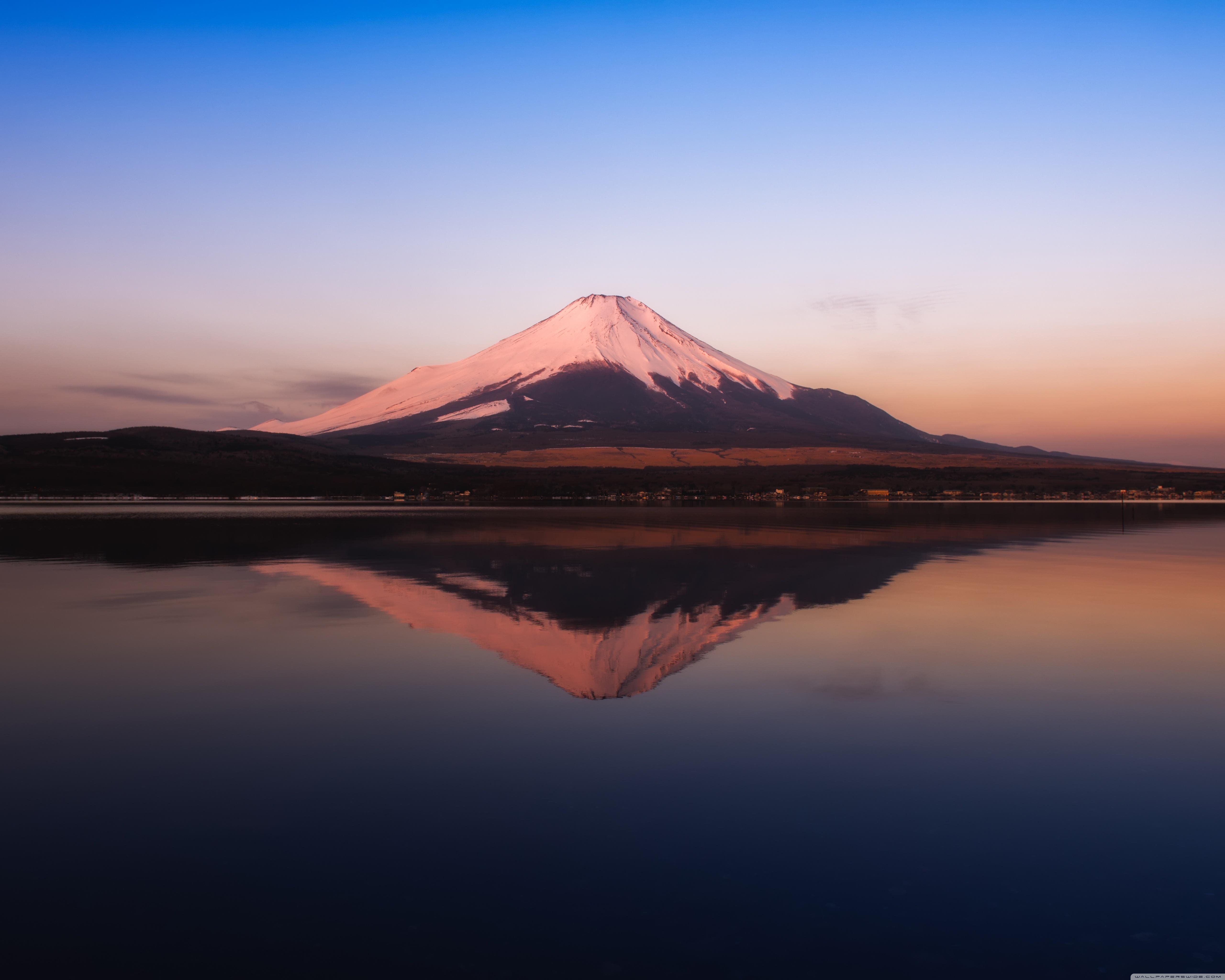 富士山, 風景, 4K, デスクトップ壁紙