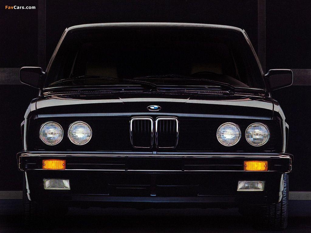 BMW E28, セダン, US仕様, 1982-88