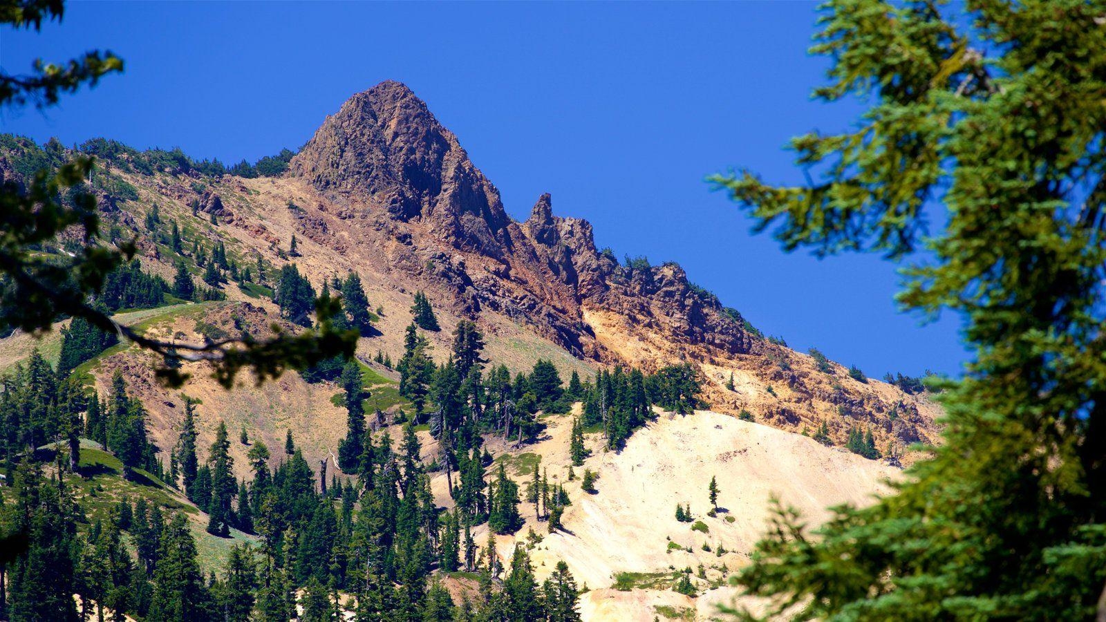 山, ラッセン火山, 風景, 自然