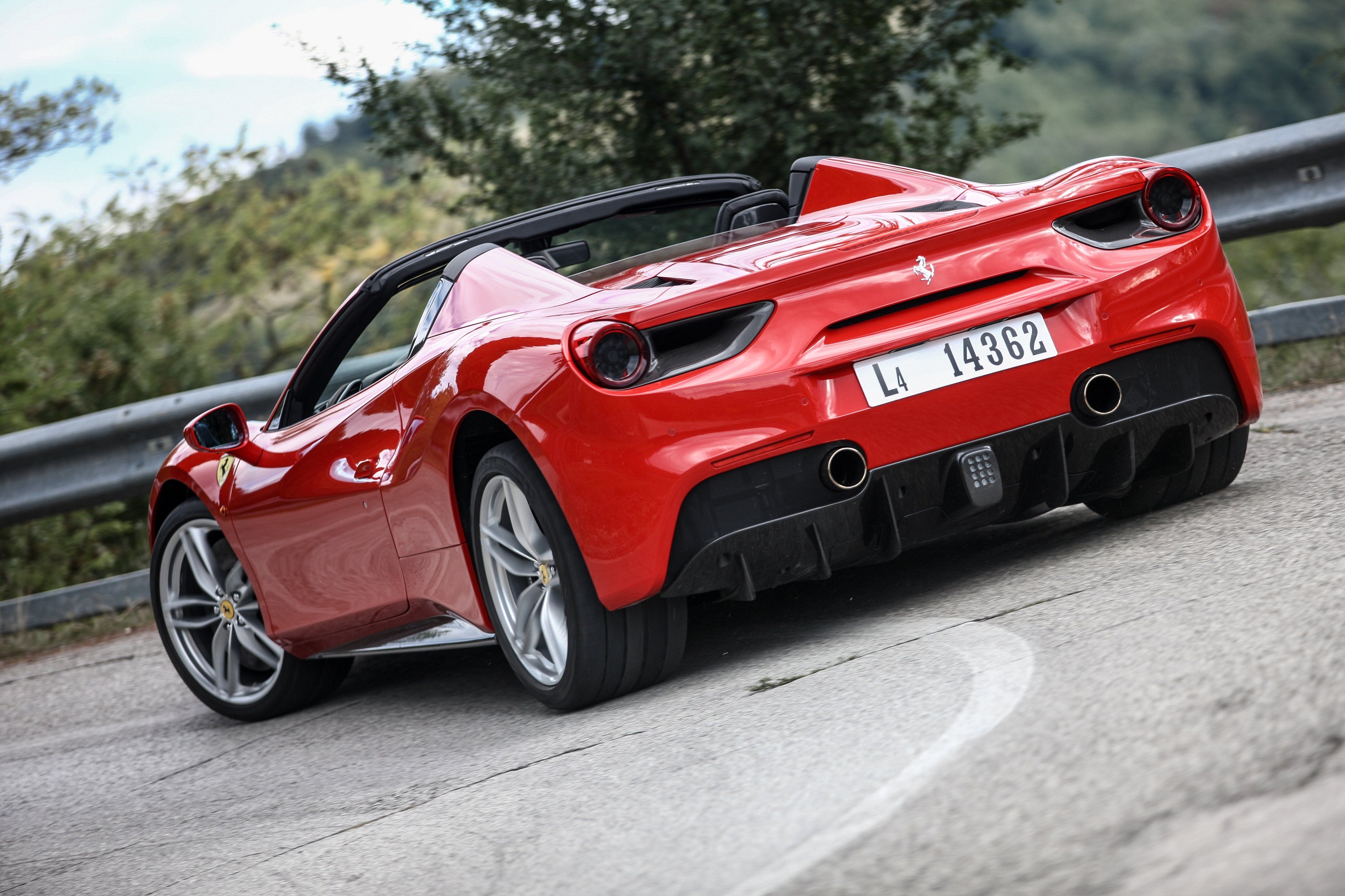 フェラーリ488スパイダー, スーパーカーペーパー, ウォールペーパー, x2730