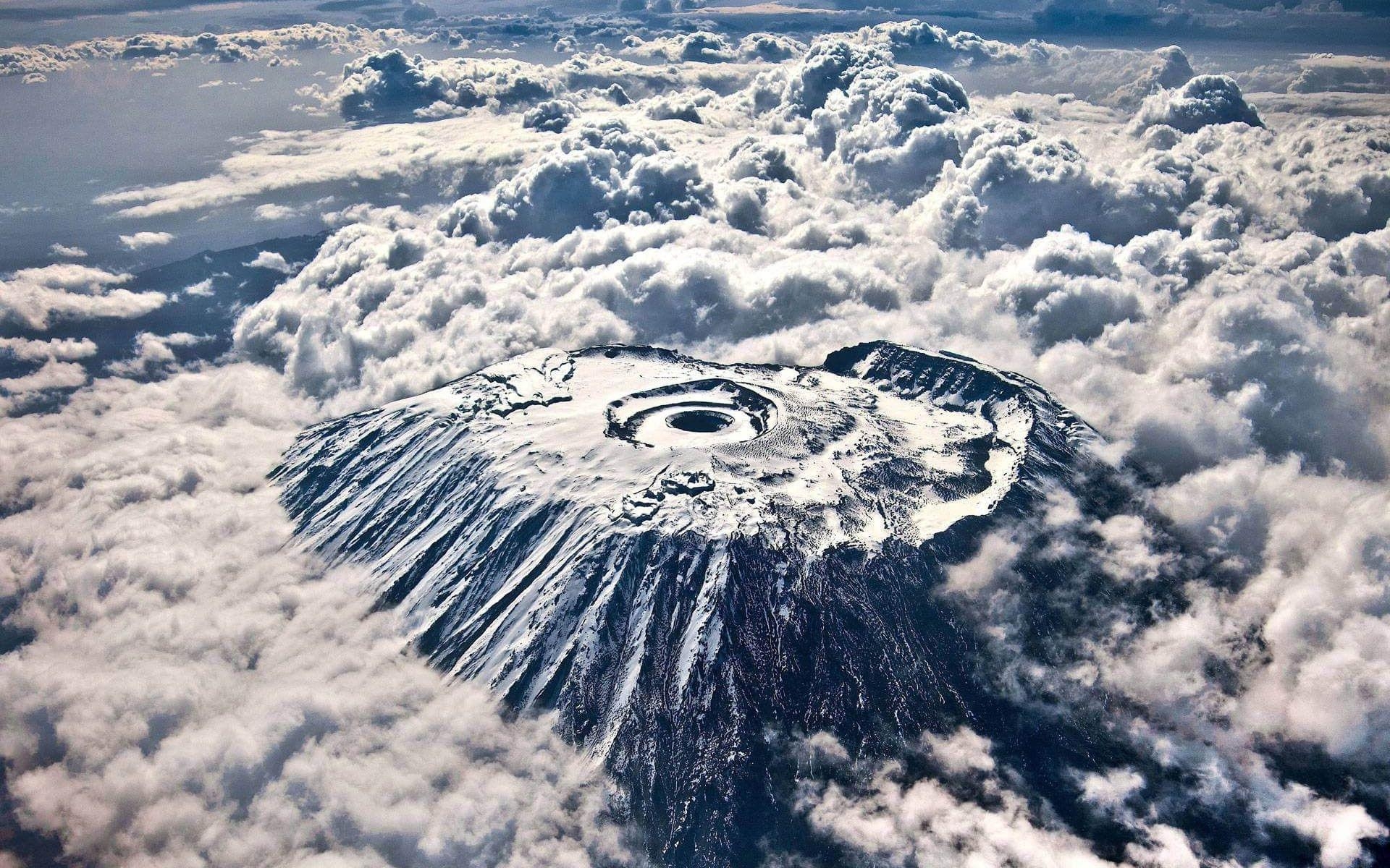 キリマンジャロ, 風景, 雪, 冬