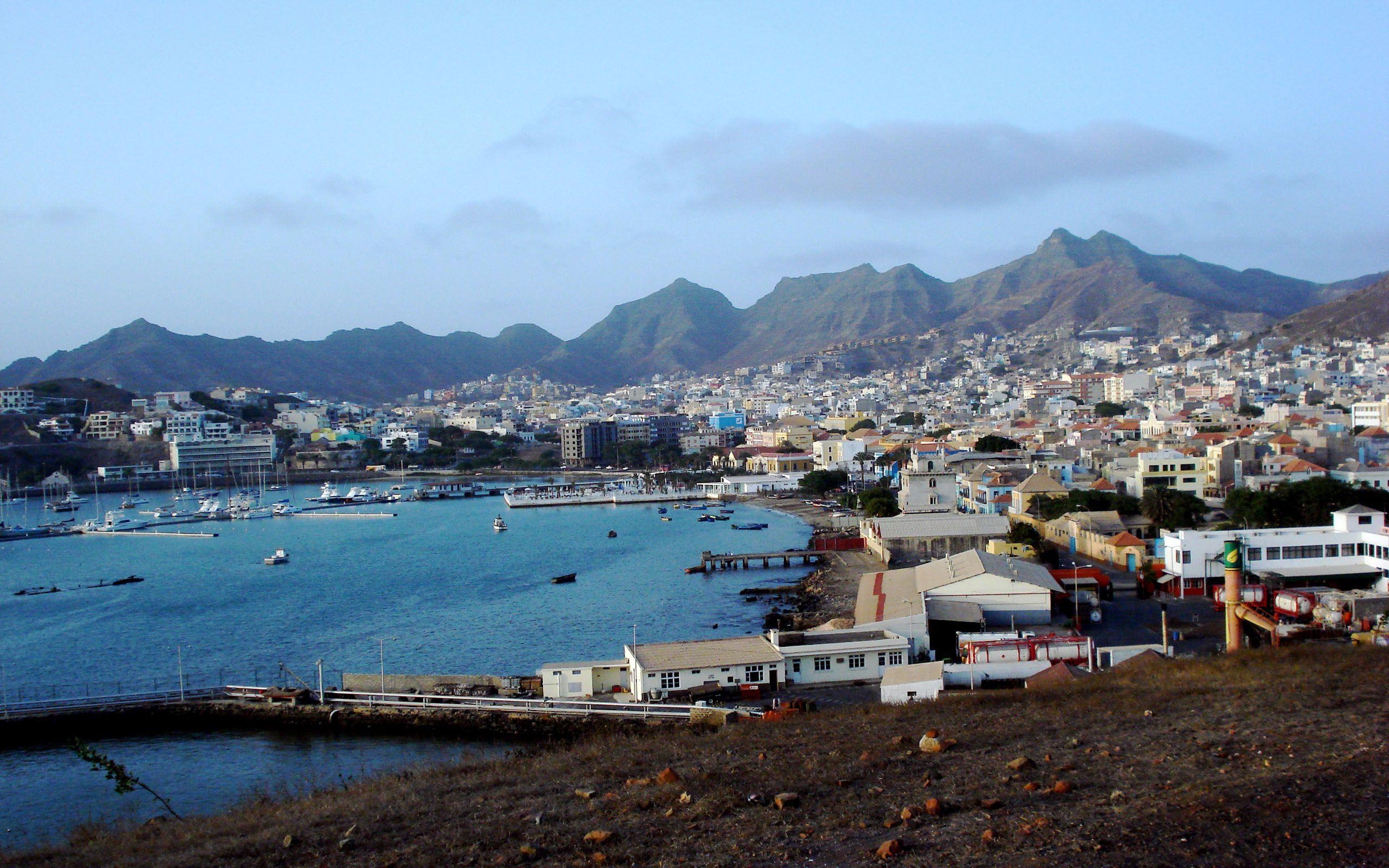 カーボベルデ港、風景、旅行、観光