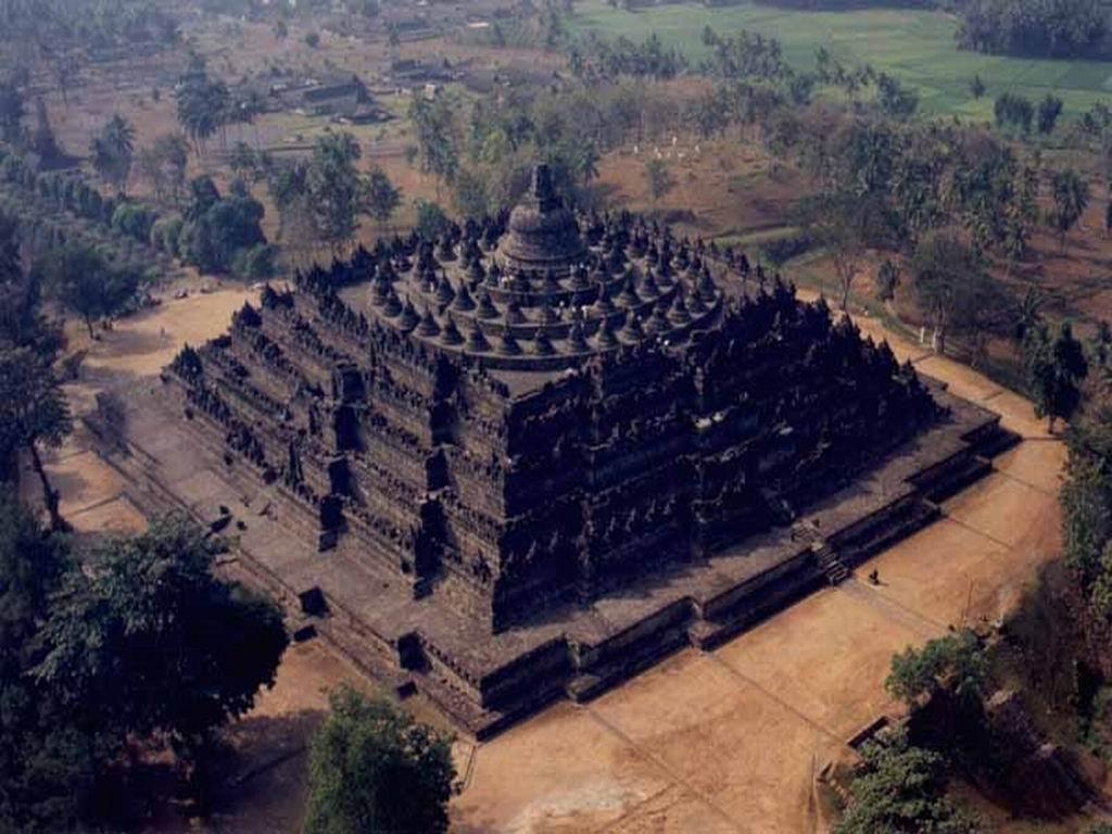 ボロブドゥール寺院, 歴史的観光地, ジャワ, インドネシア