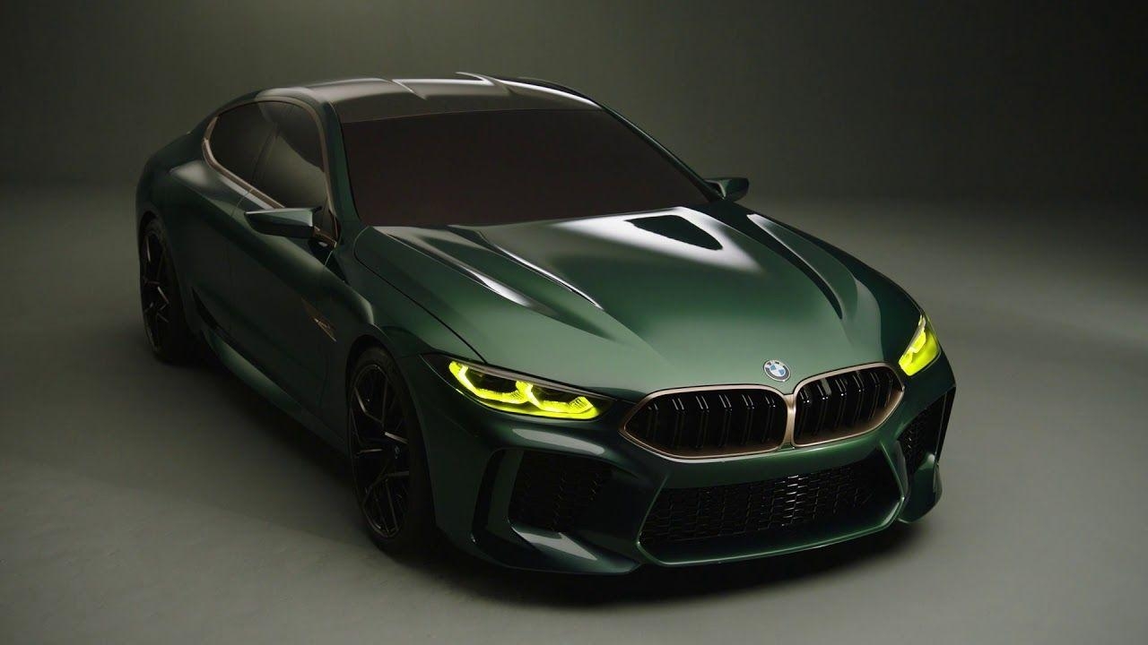 BMW M8, リアビュー, 壁紙