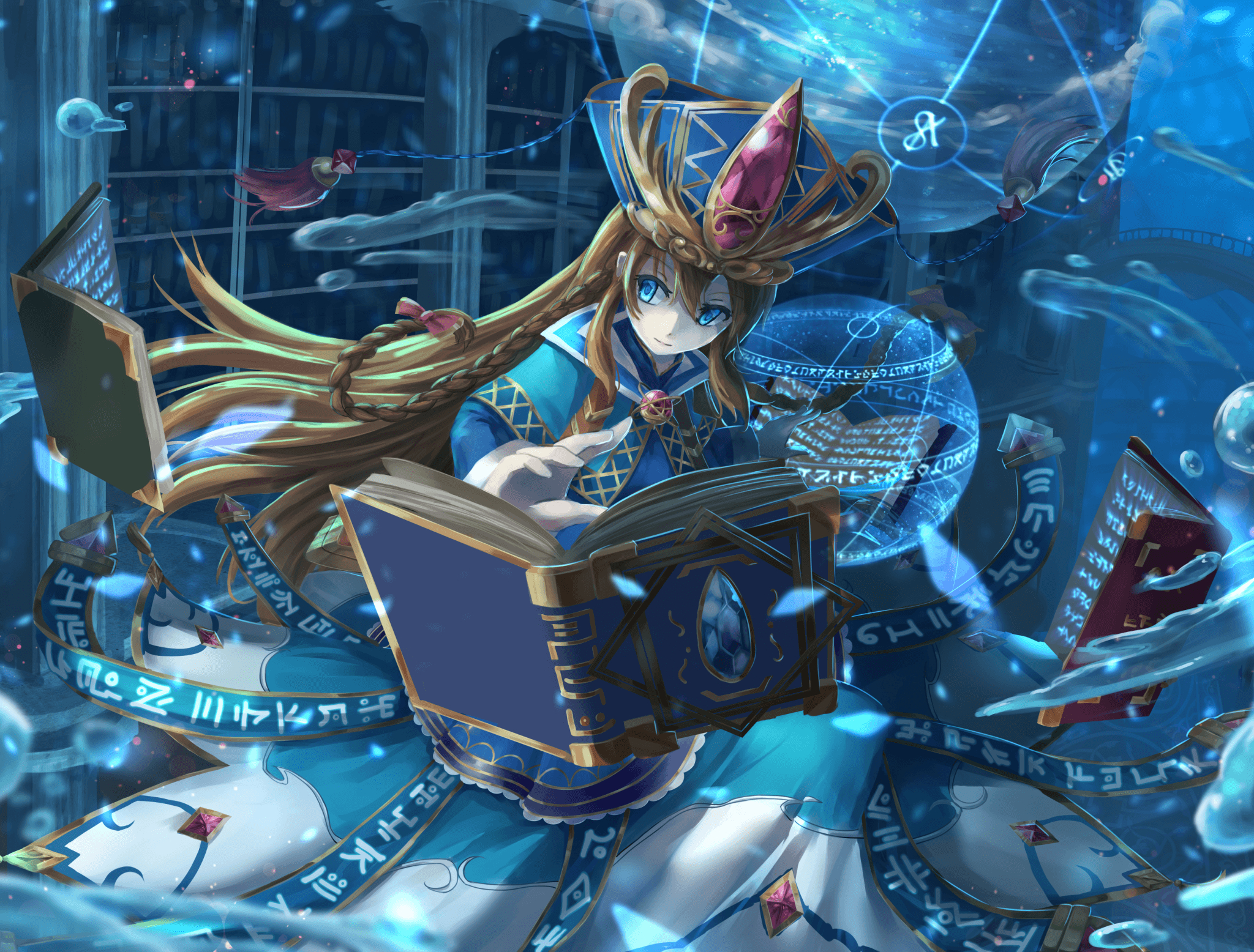 ブレイブフロンティア, 魔法図書館, 水滴, ダウンロード