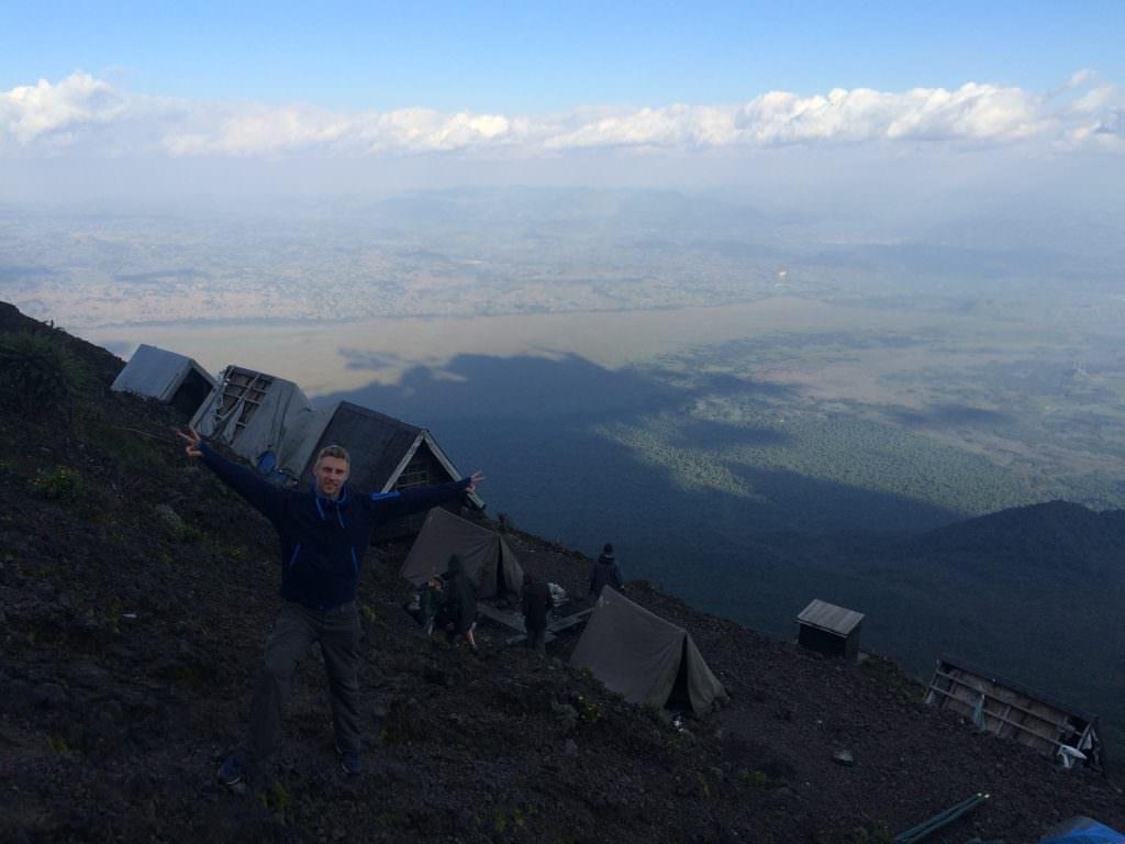 世界最大の溶岩湖, ニラゴンゴ山, コンゴ, 火山