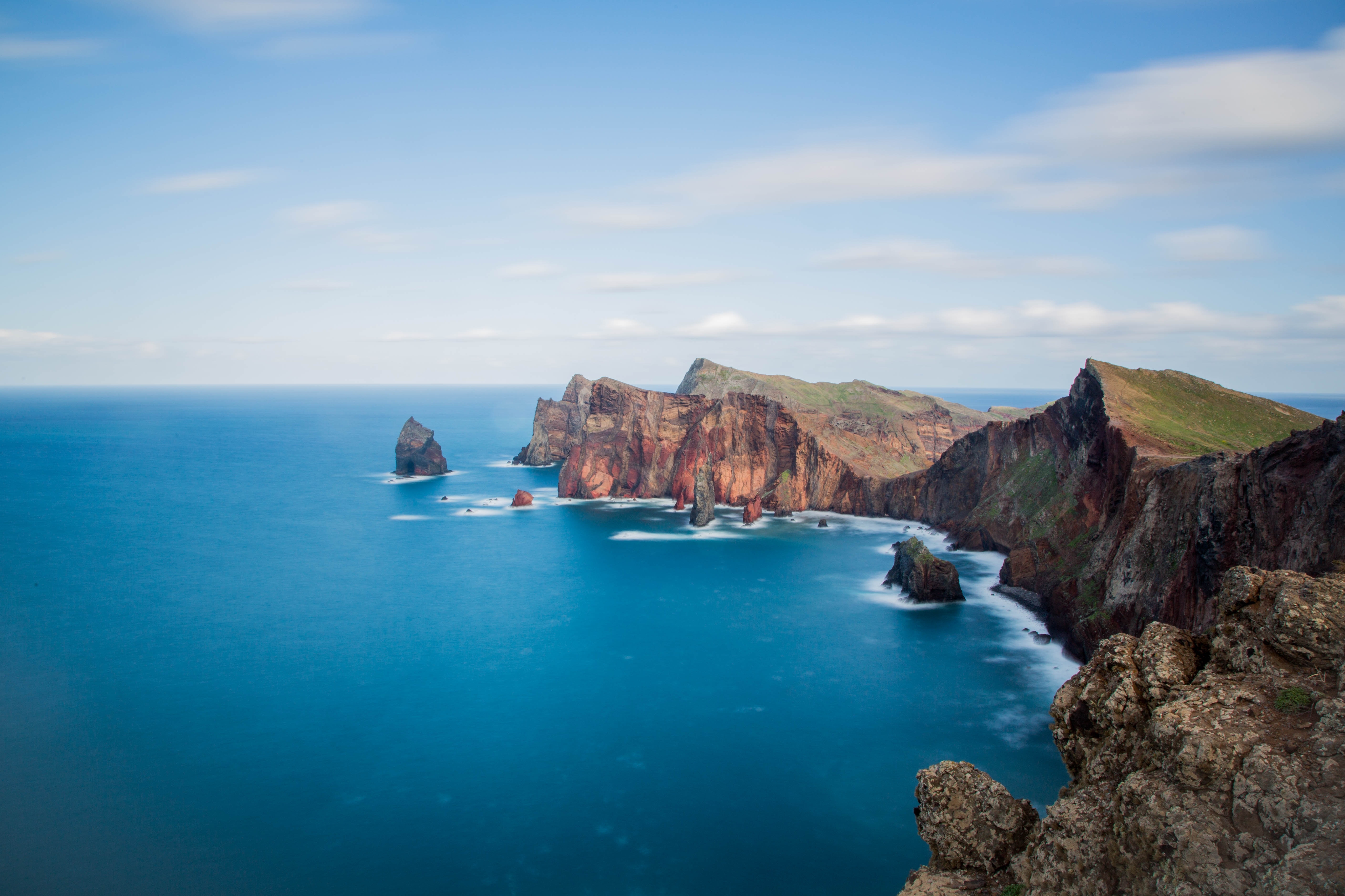 海, 地平線, 自然, ポルトガル, カナリア諸島