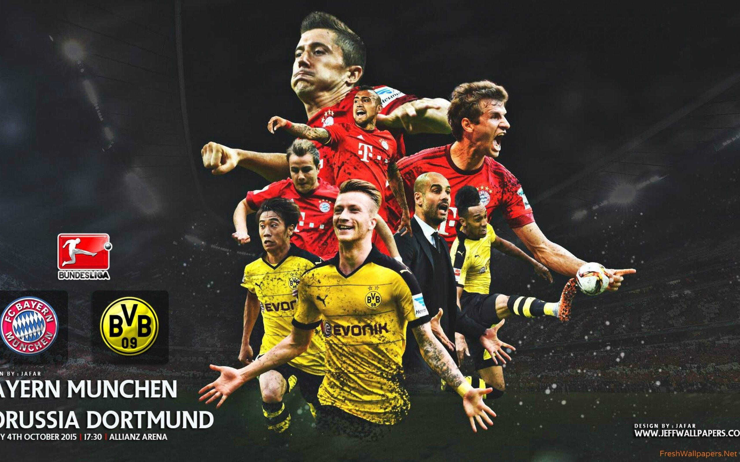 バイエルン対BVB, 2015/2016, 壁紙, ブンデスリーガ