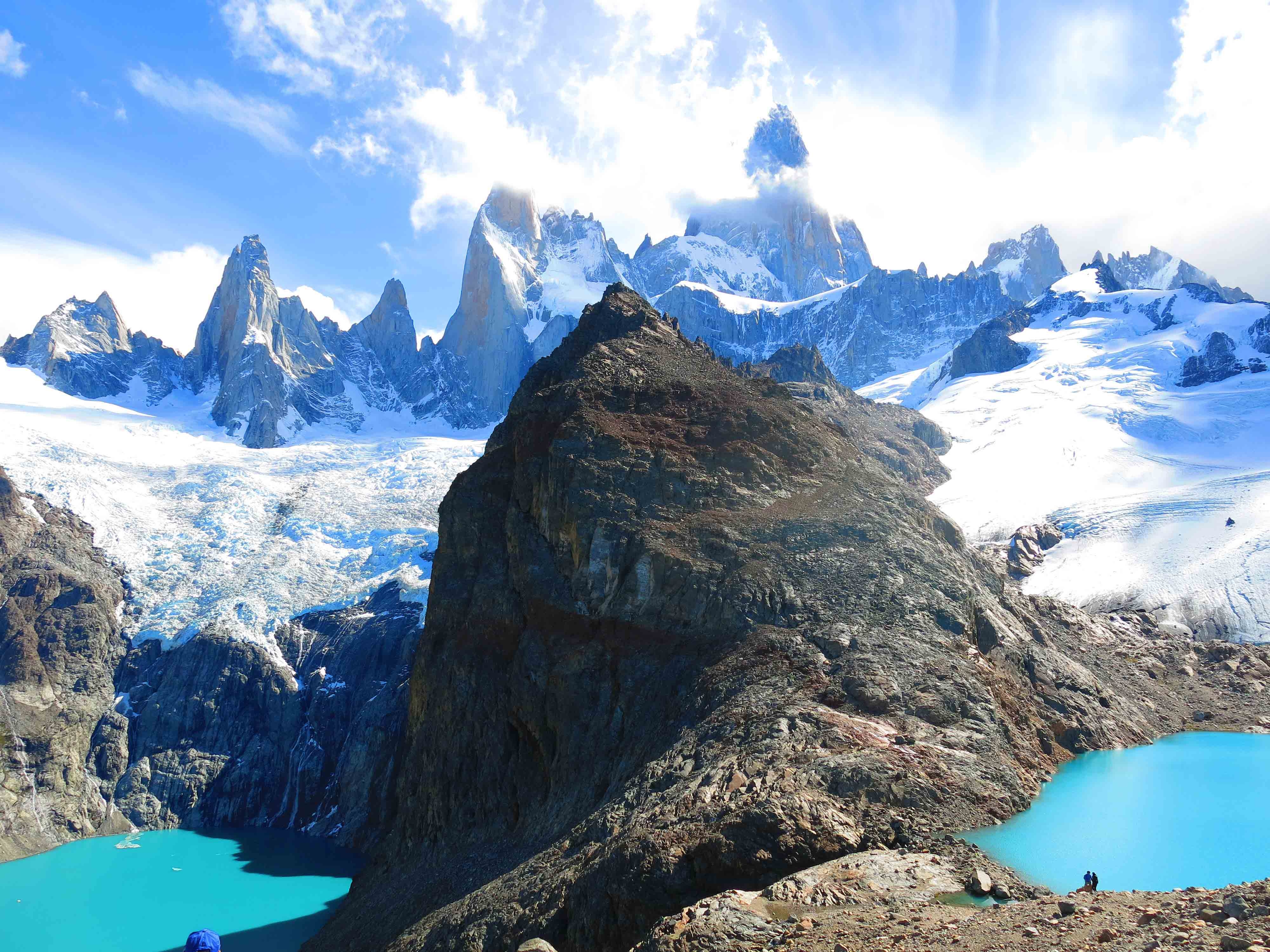 フィッツロイ山, 壁紙, 14x3000, 自然, 絶景