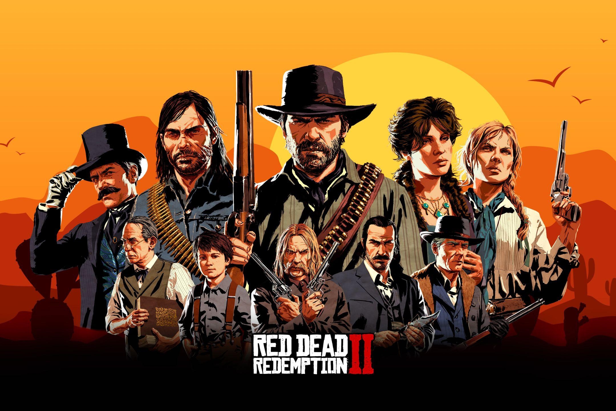 レッド・デッド壁紙, RDR2, 西部, ゲーム壁紙