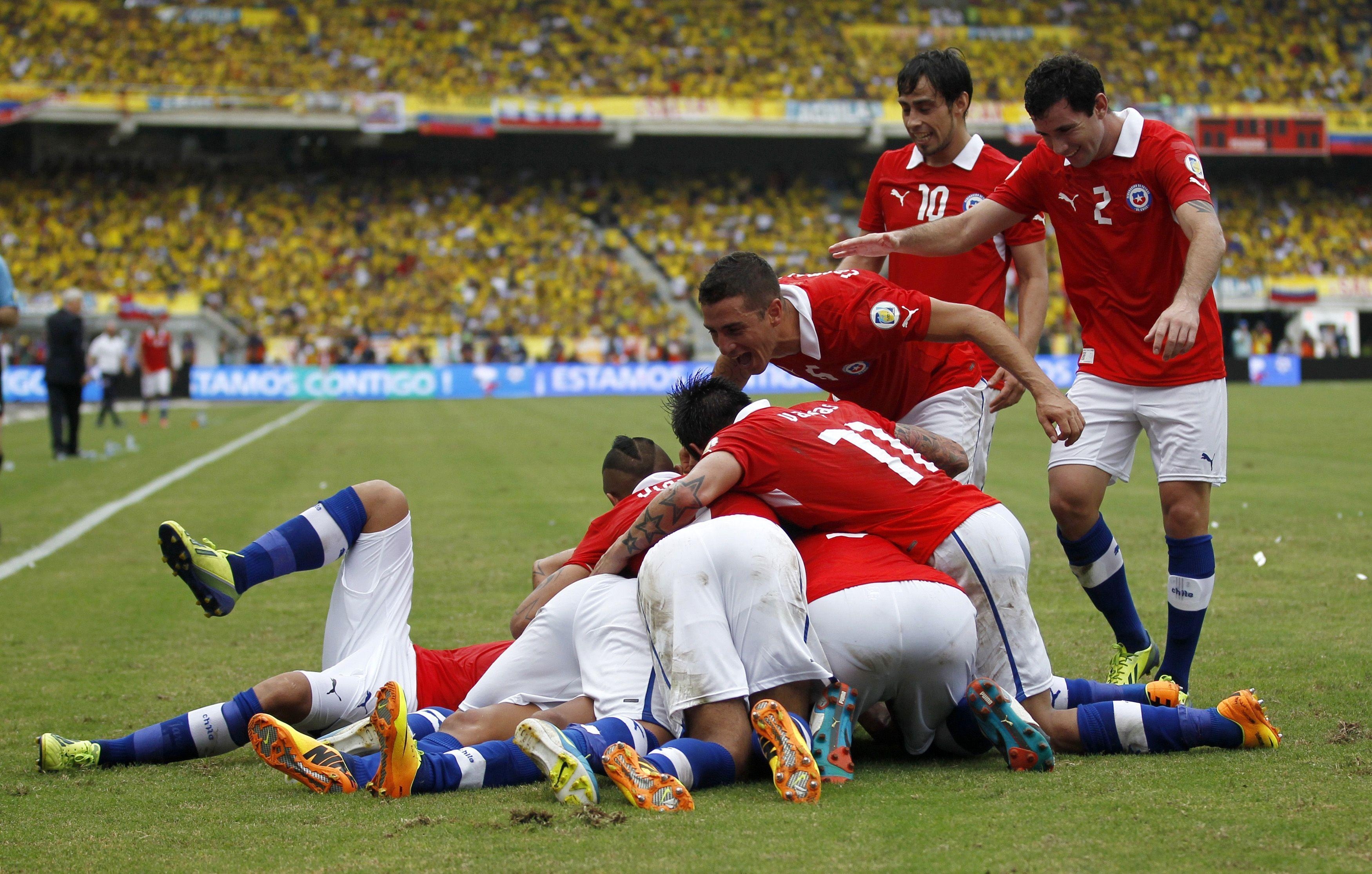 チリサッカー, 写真, チーム, 壁紙