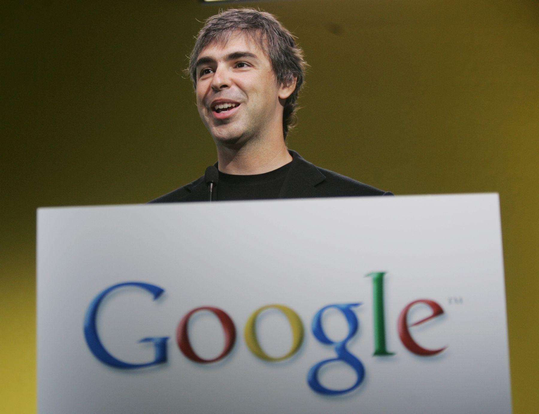 ラリー・ページ, Google CTO, ビジネス, CEO