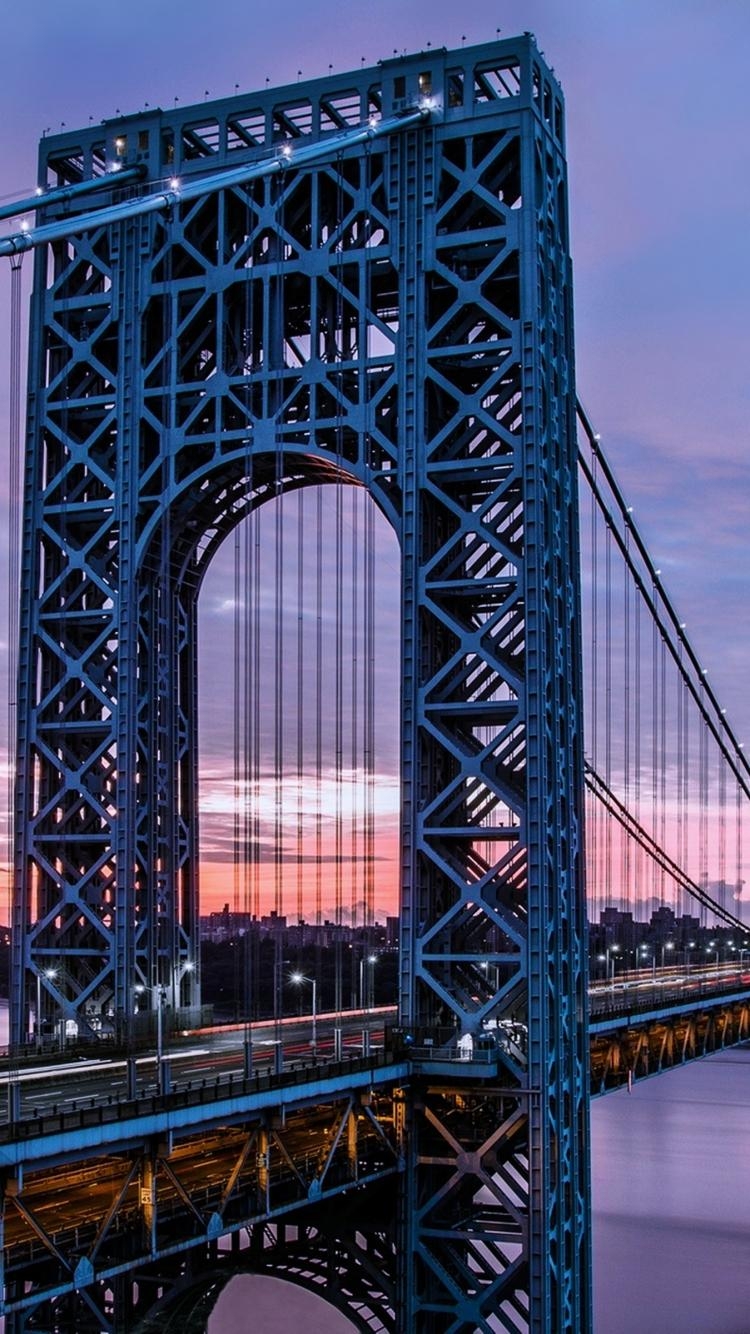 ジョージ・ワシントン橋, 人造, 壁紙, ニューヨーク
