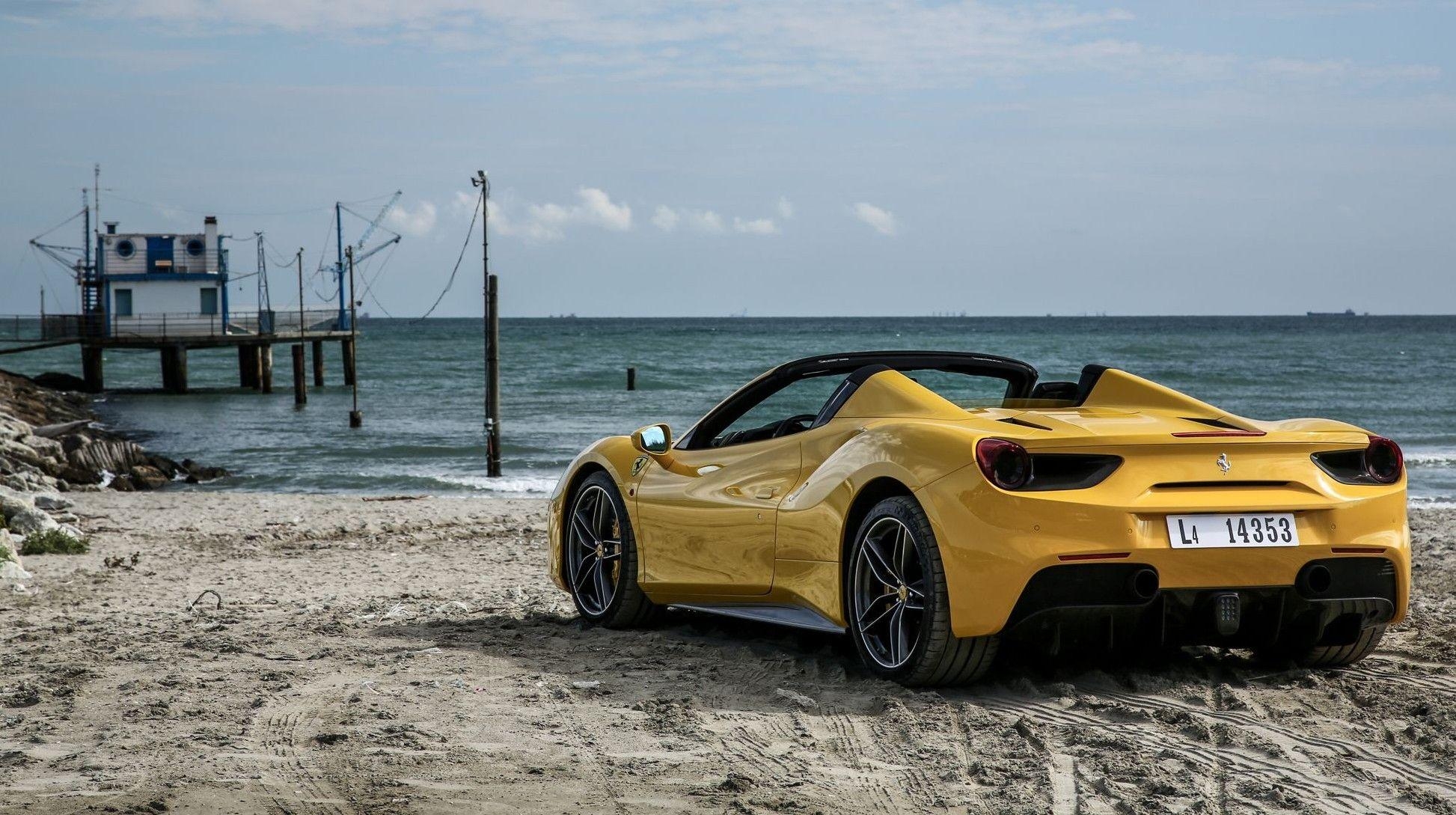 フェラーリ488スパイダー, イタリア車, オープンカー, 自動車壁紙