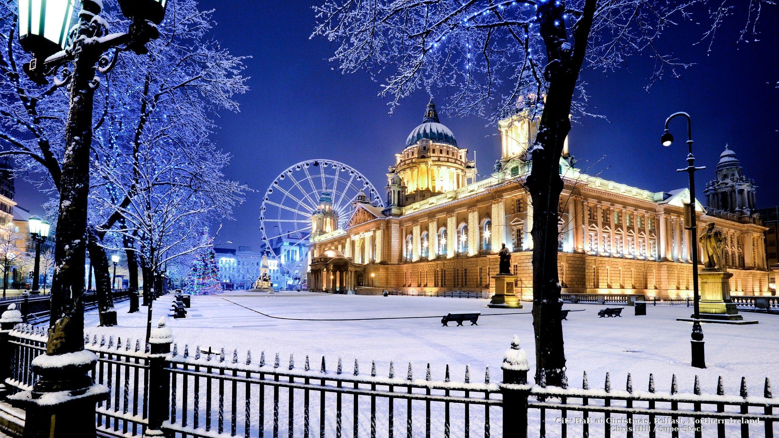 ベルファスト, 冬, クリスマス, 雪景色