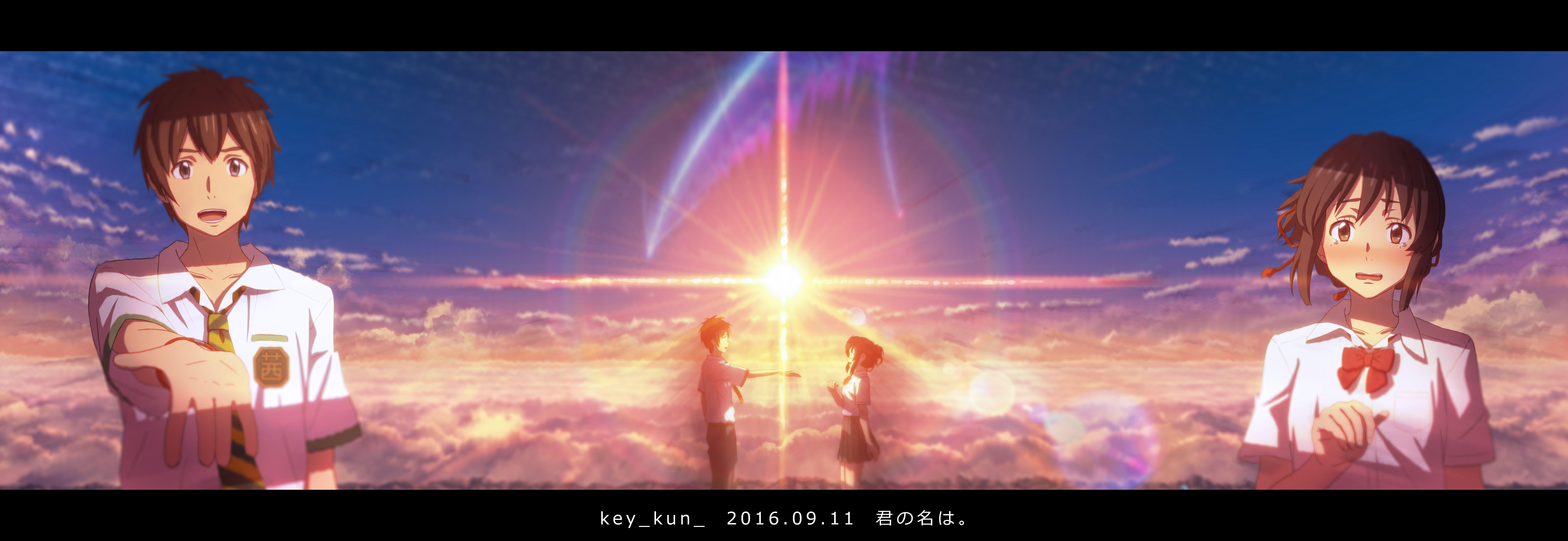 君の名は。 アニメ, デスクトップ壁紙, x3167背景, 魅了的なアート