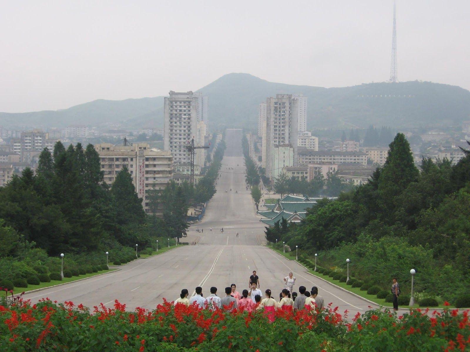 北朝鮮街道, オリジナル壁紙, トラベル, デザイン