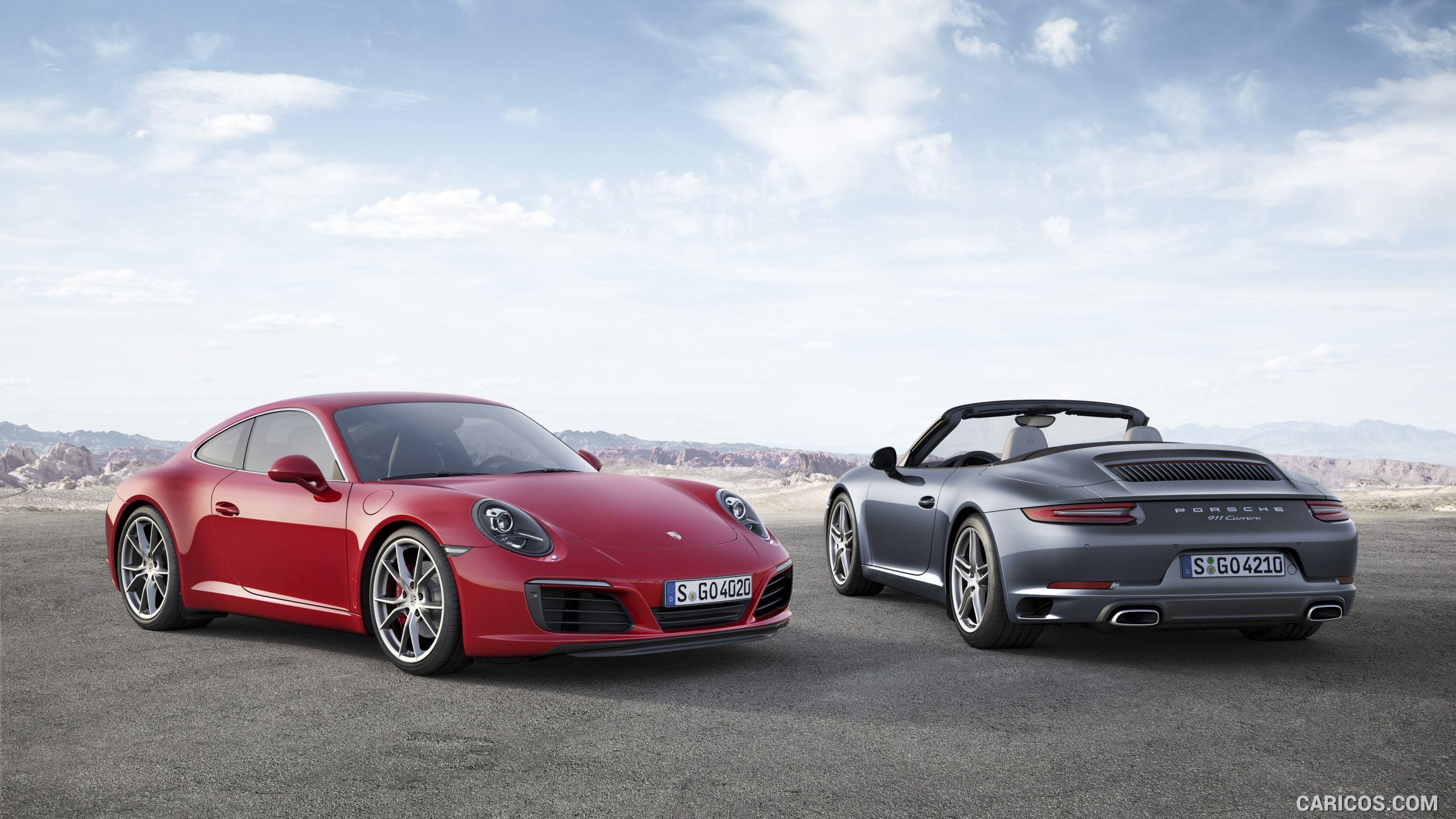 ポルシェ911カレラSクーペ, 911カレラカブリオレ, HD壁紙, 精緻な車