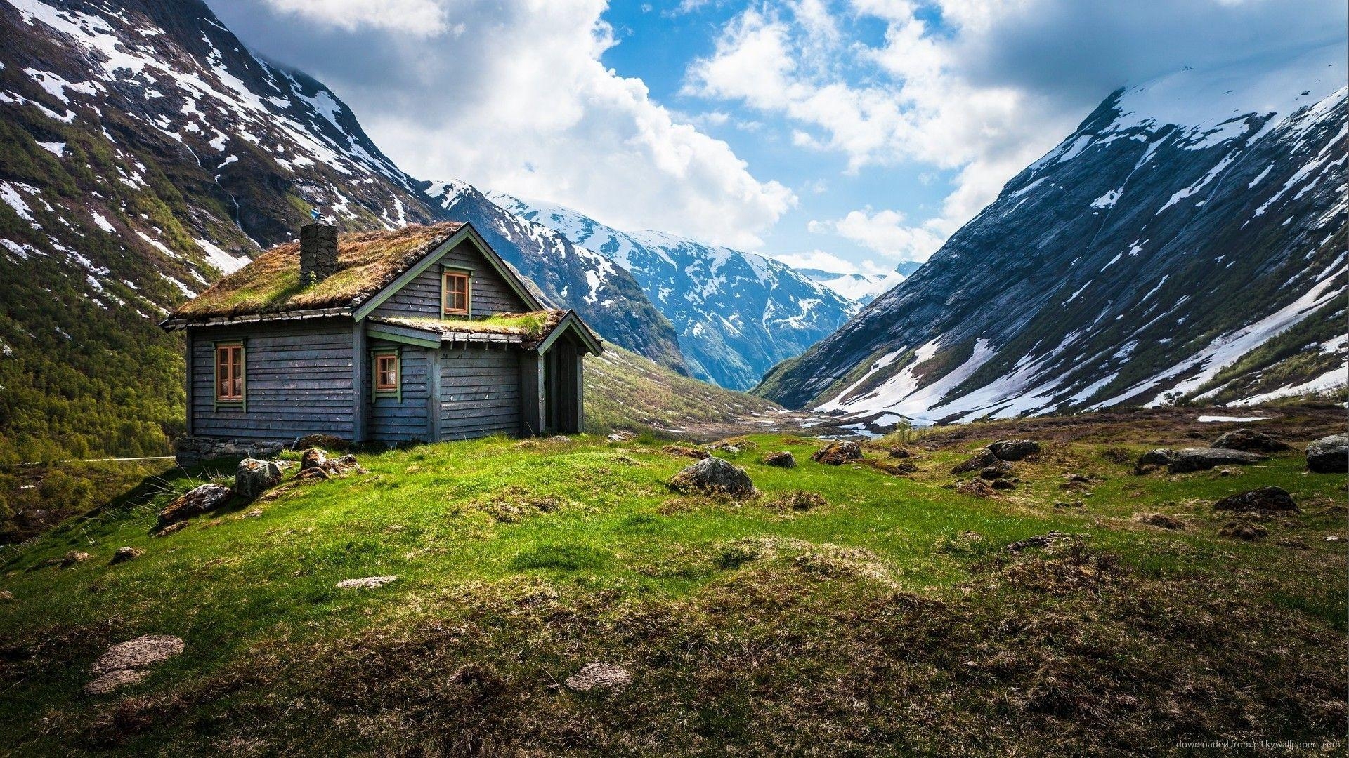 孤独な家, ノルウェー, ダウンロード, 壁紙