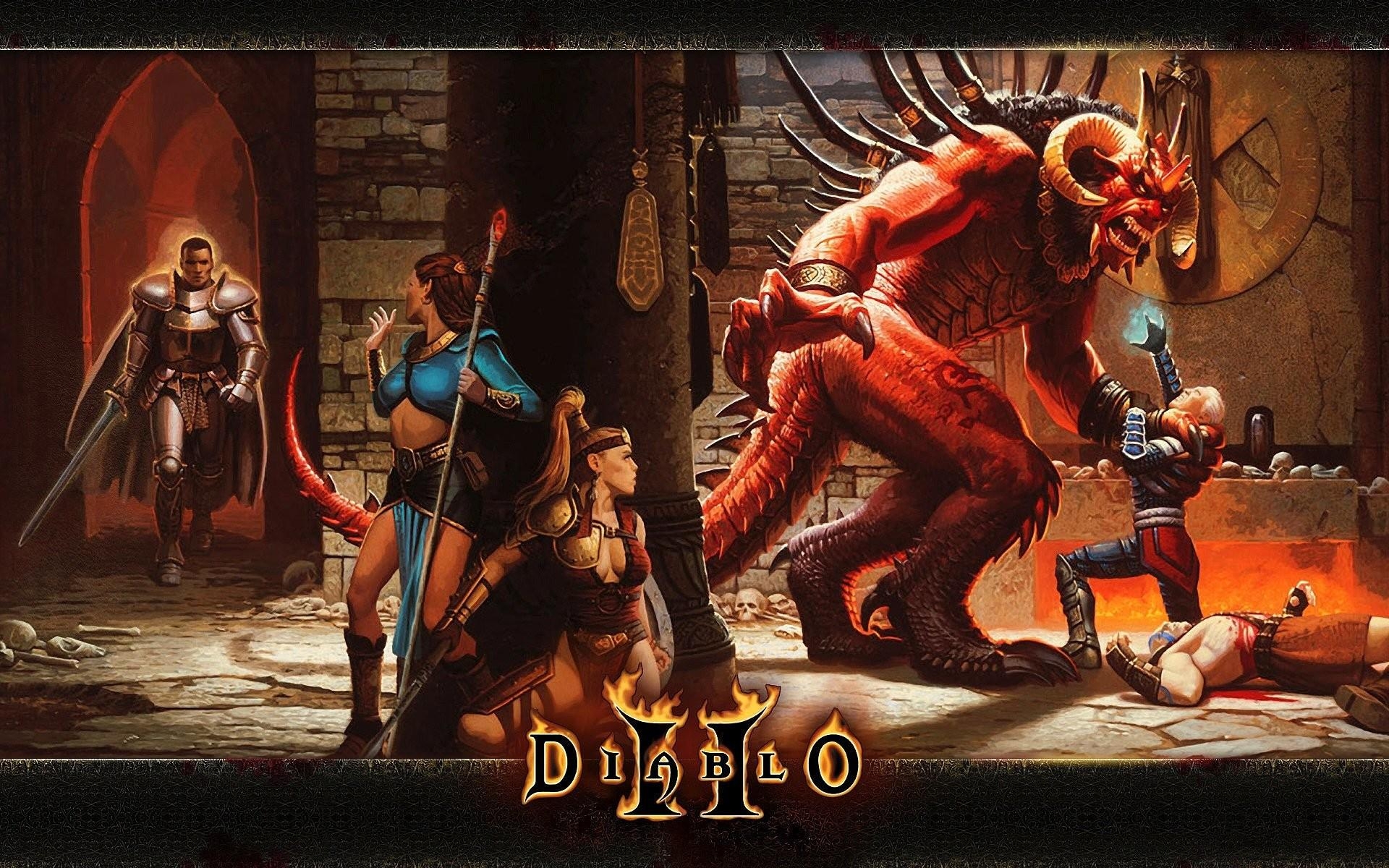 ディアブロII, ゲーミング壁紙, Diablo 2, ブリザード