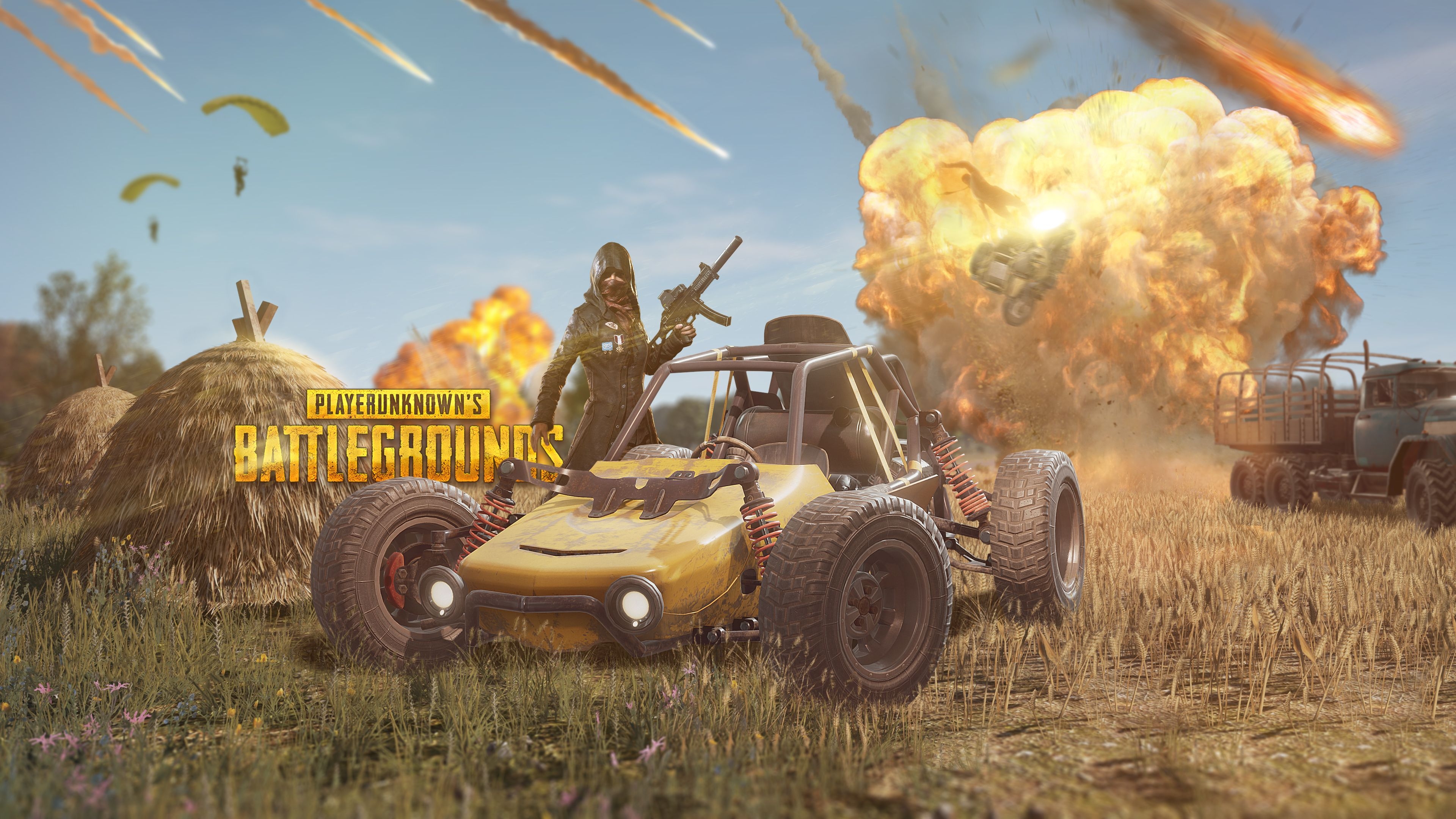 PUBG, レッドゾーン, 4K壁紙, デザイン, ゲームイヤオーク