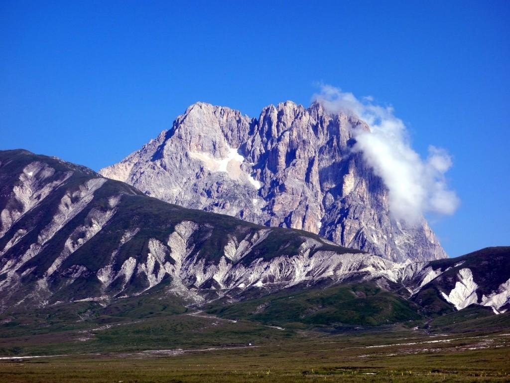 コルノグランデ、トラバース、アルプス、山岳