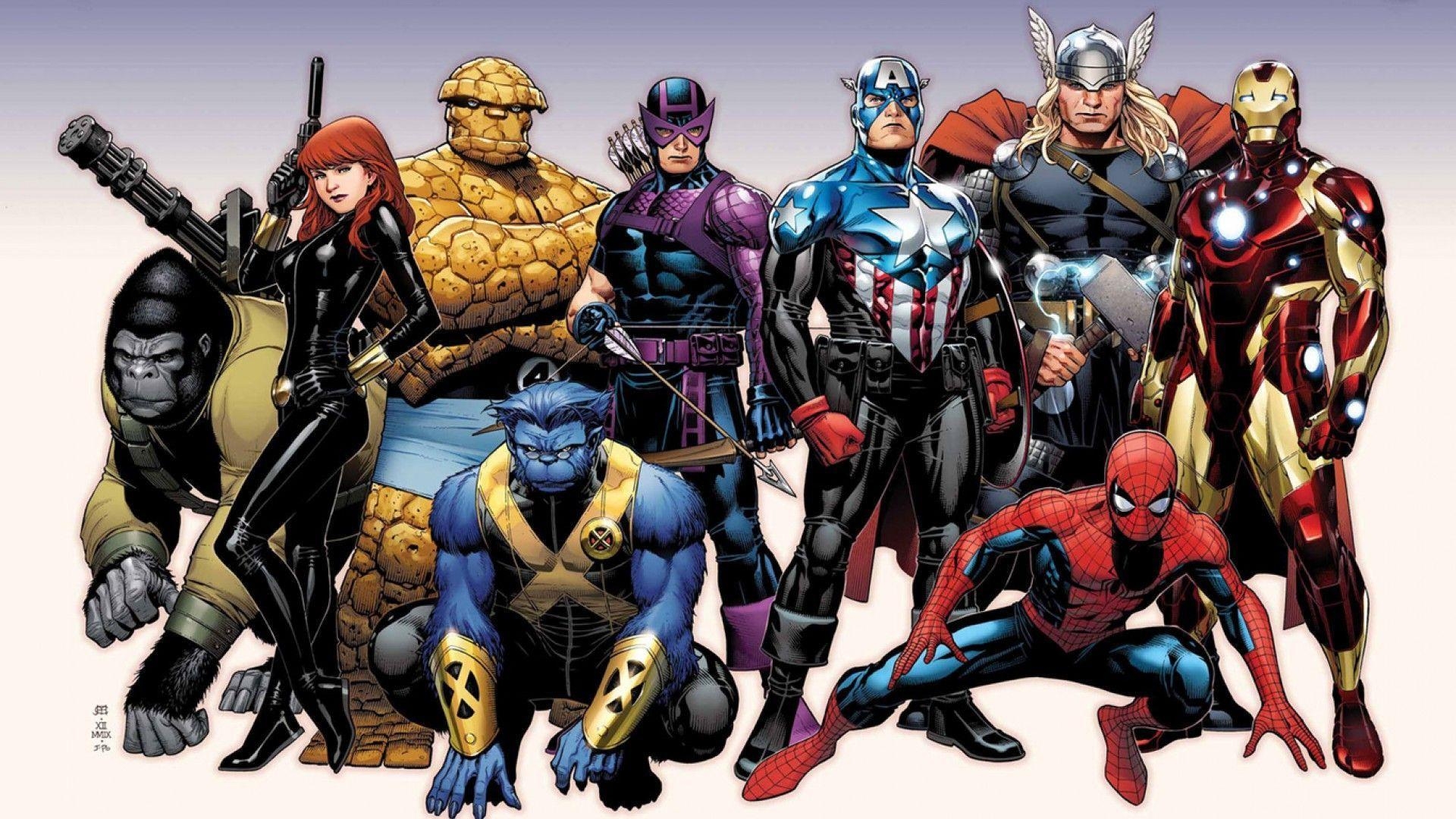 Marvel Comics, 壁紙特集, キャプテンアメリカ, トール