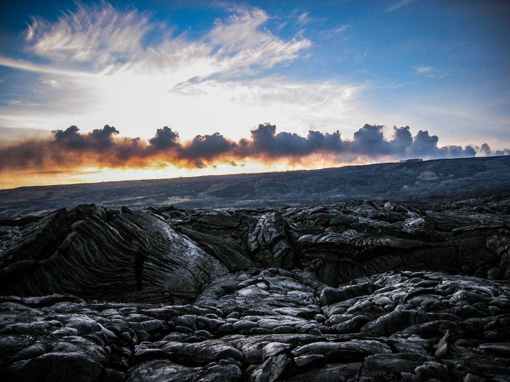 溶岩, ハワイ火山国立公園, 旅行, 自然