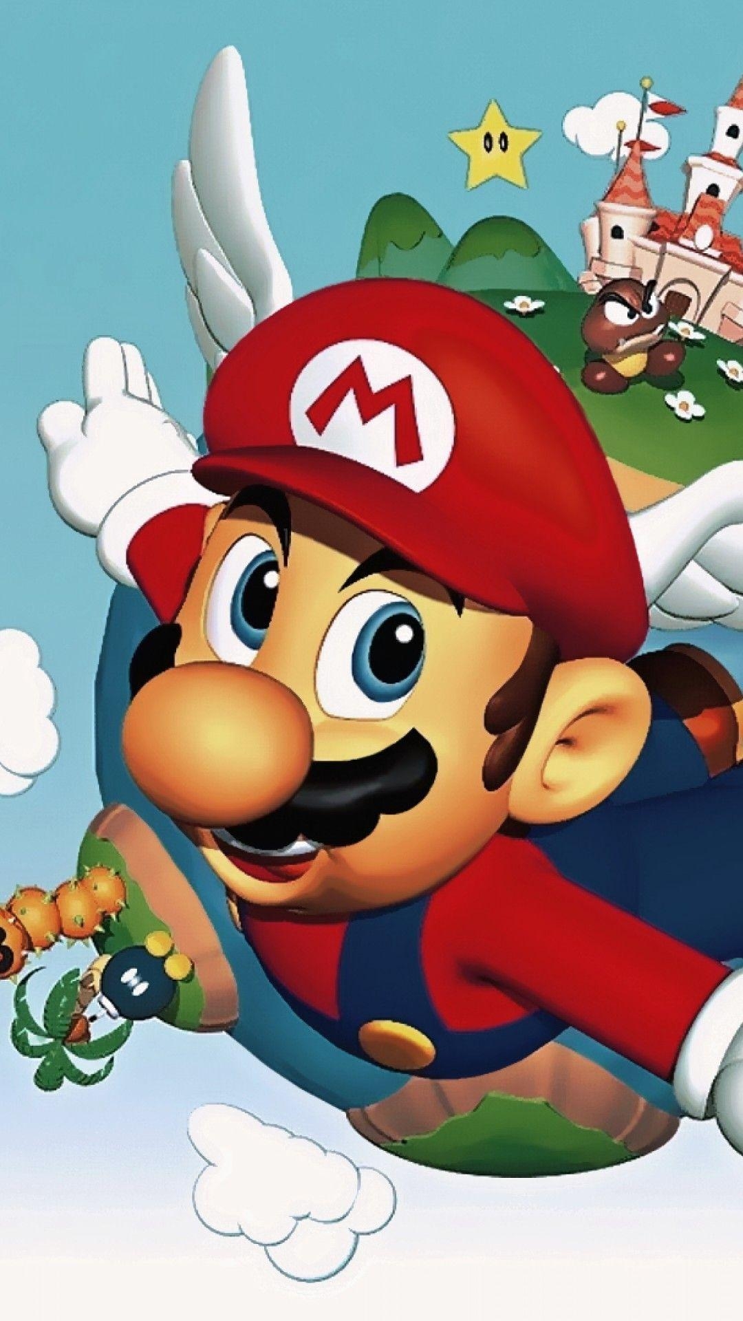 スーパーマリオ64, 名言, iPhone 6 Plus, 壁紙