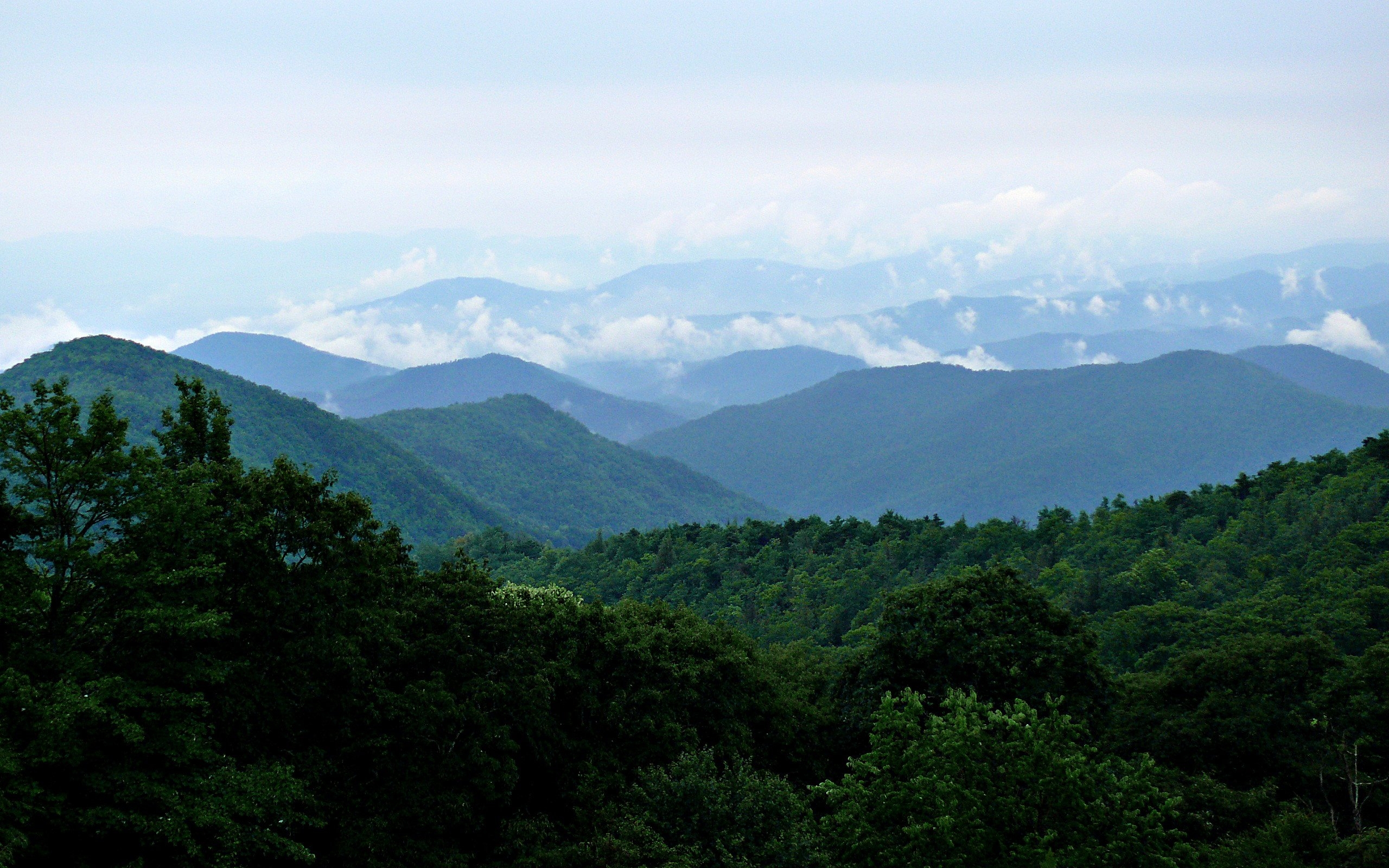 ブルーリッジ山脈, アパラチア, 自然風景, 山