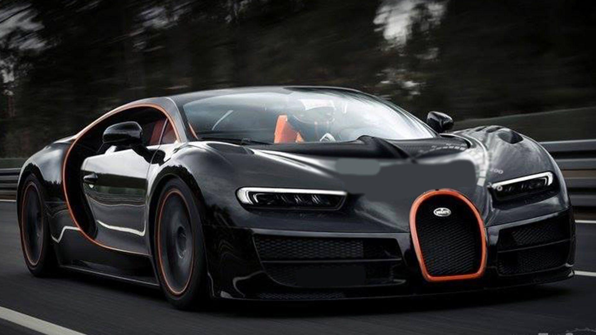 ブガッティ・シロン, ブラックエディション, 車, 壁紙
