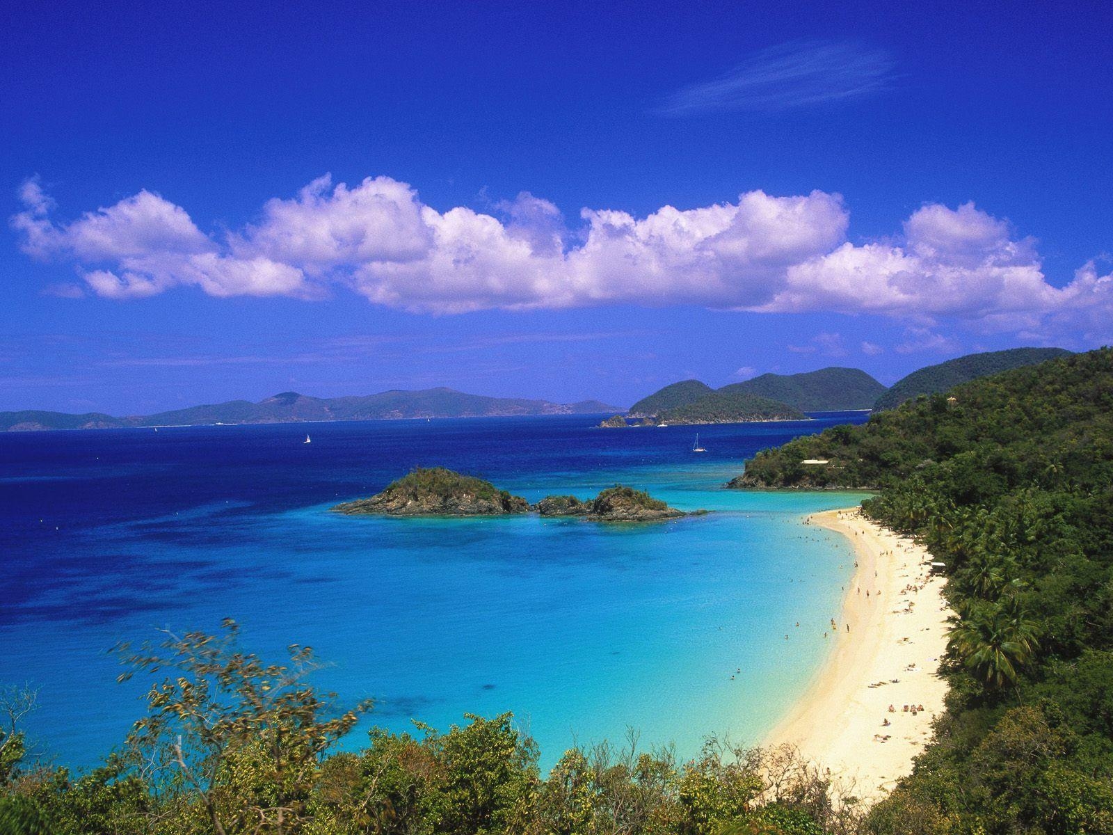 トランクベイ, USヴァージン諸島, 壁紙画像, 背景