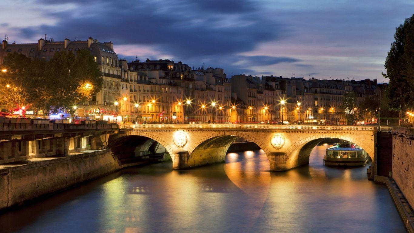 ブリッジタウン, 橋, 美しい, 景観