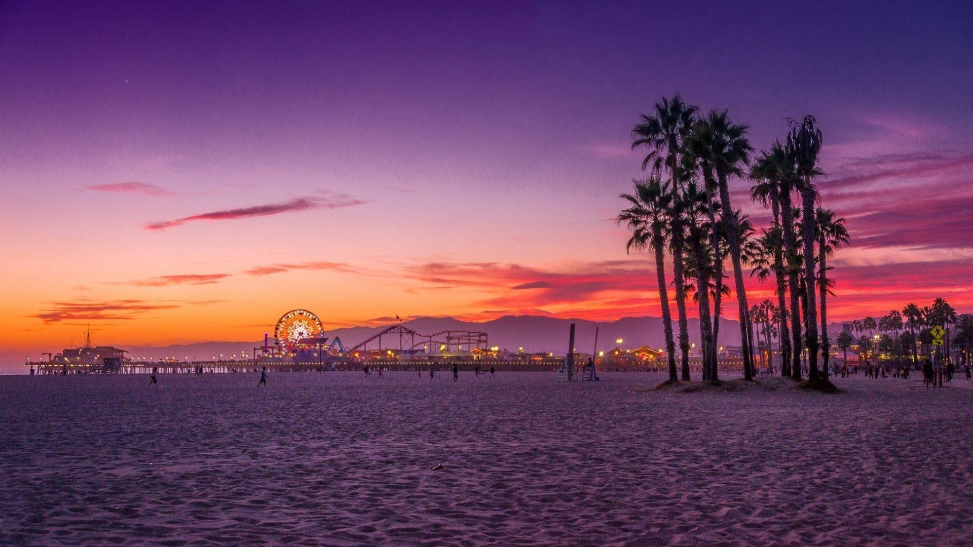 カリフォルニア, サンタモニカ市, トラベル, 景観