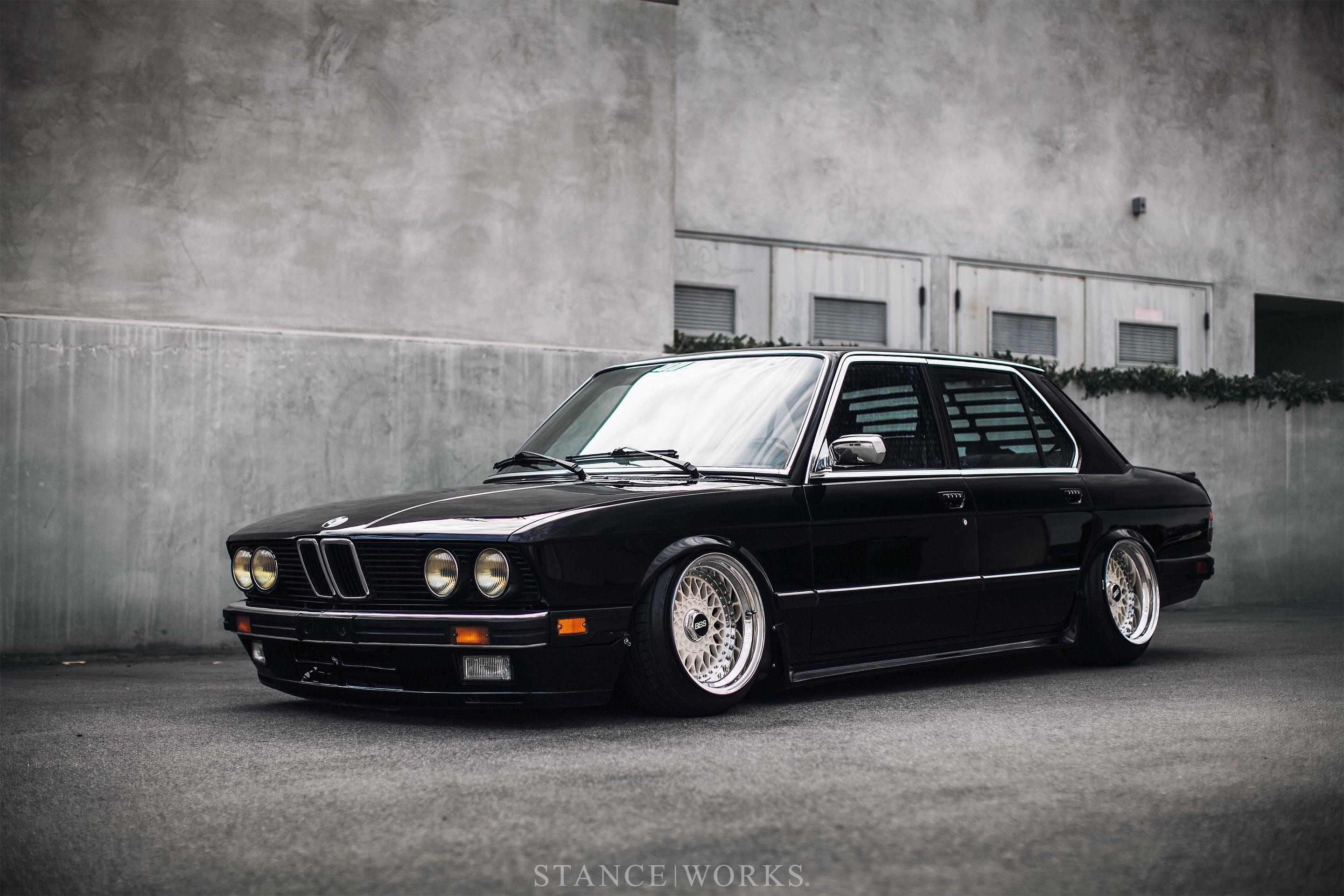 BMW E28, Stanceworks, 階段, 540i