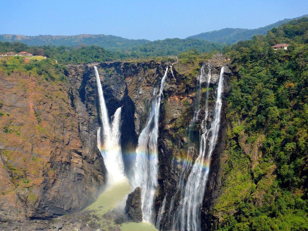 カイテアの滝, ジョグの滝, カルナータカ, インド自然壁紙