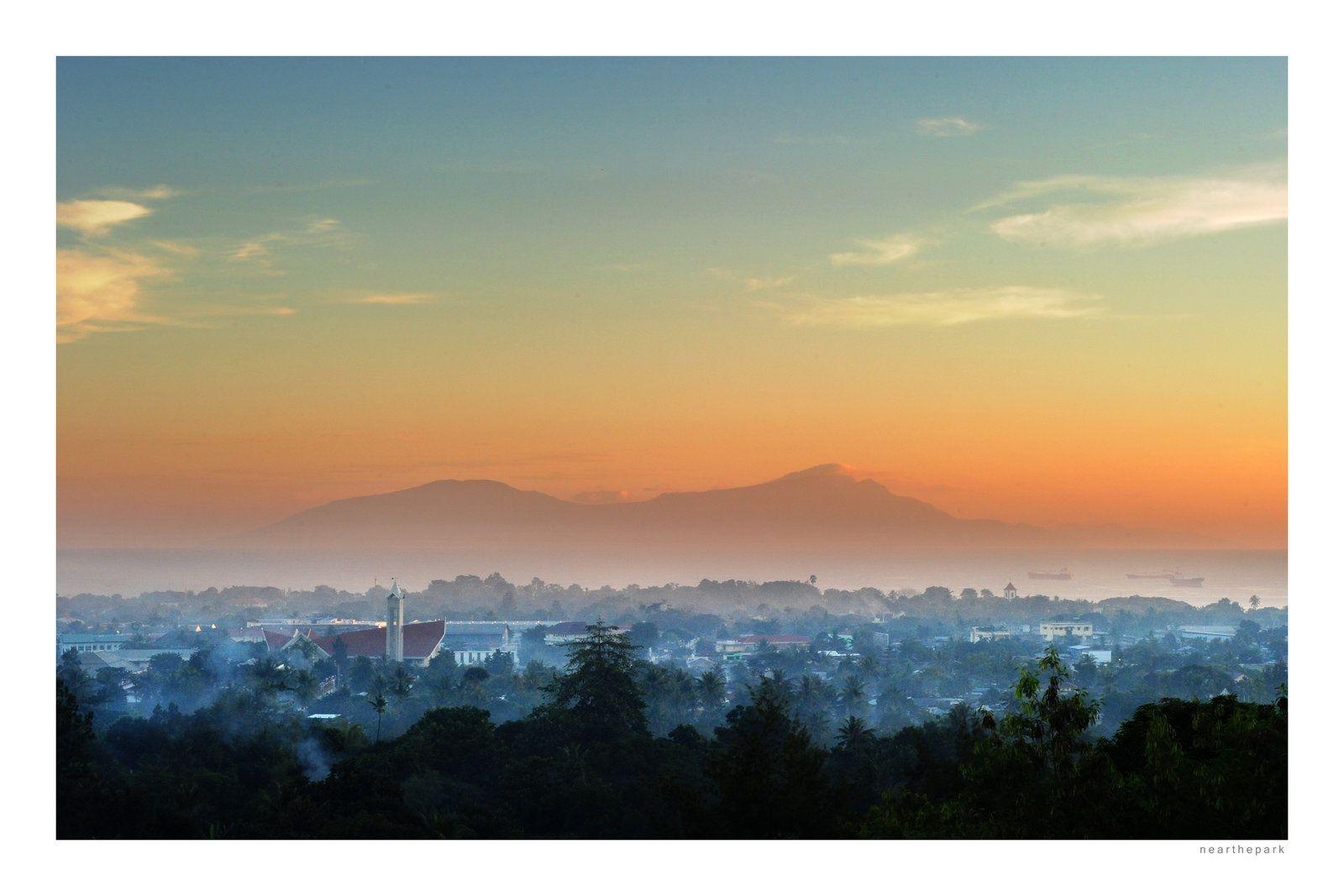 ディリ、東ティモール、早朝、風景