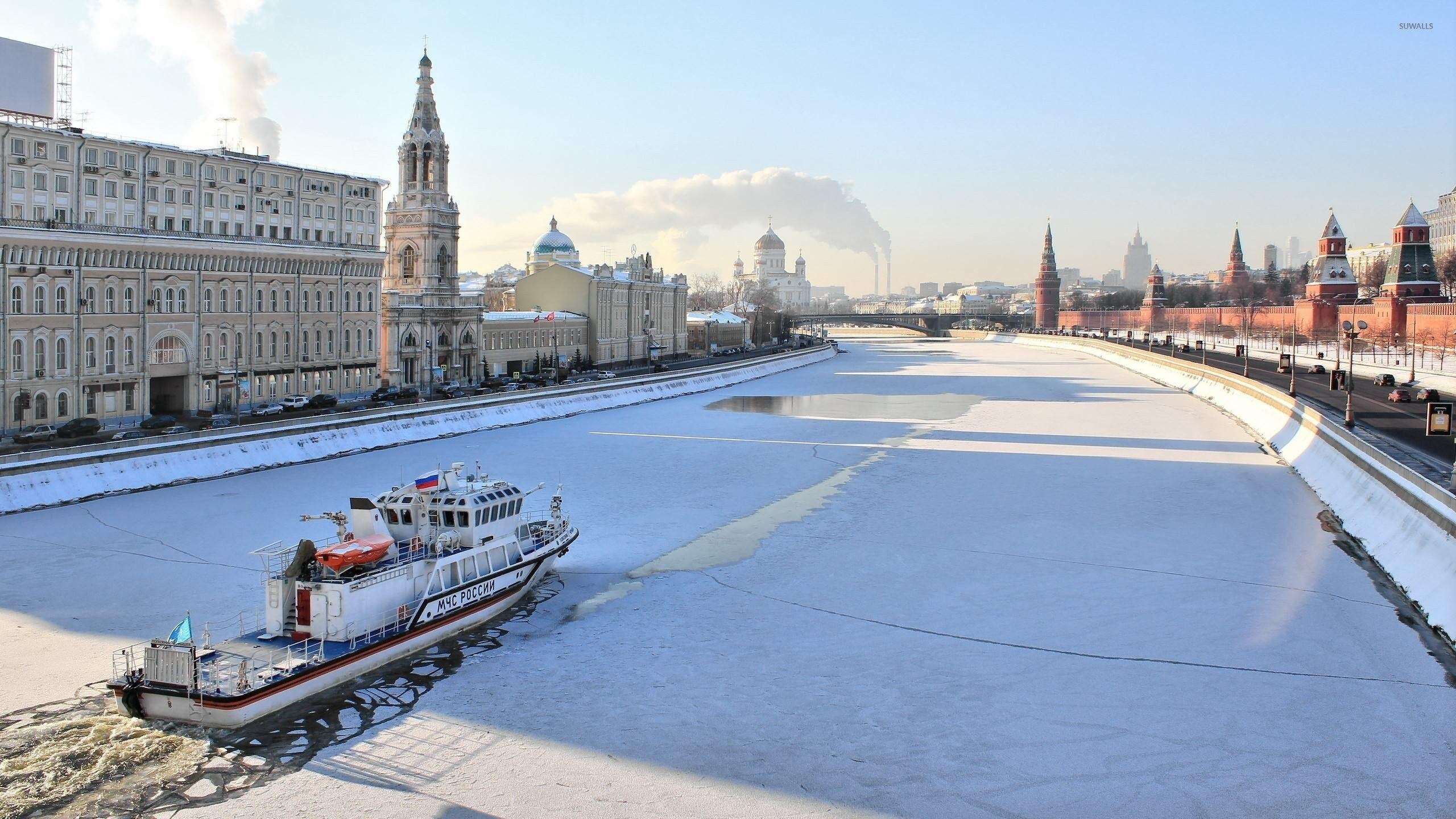 モスクワ旅行, 冬のモスクワ, 壁紙, 雪景色